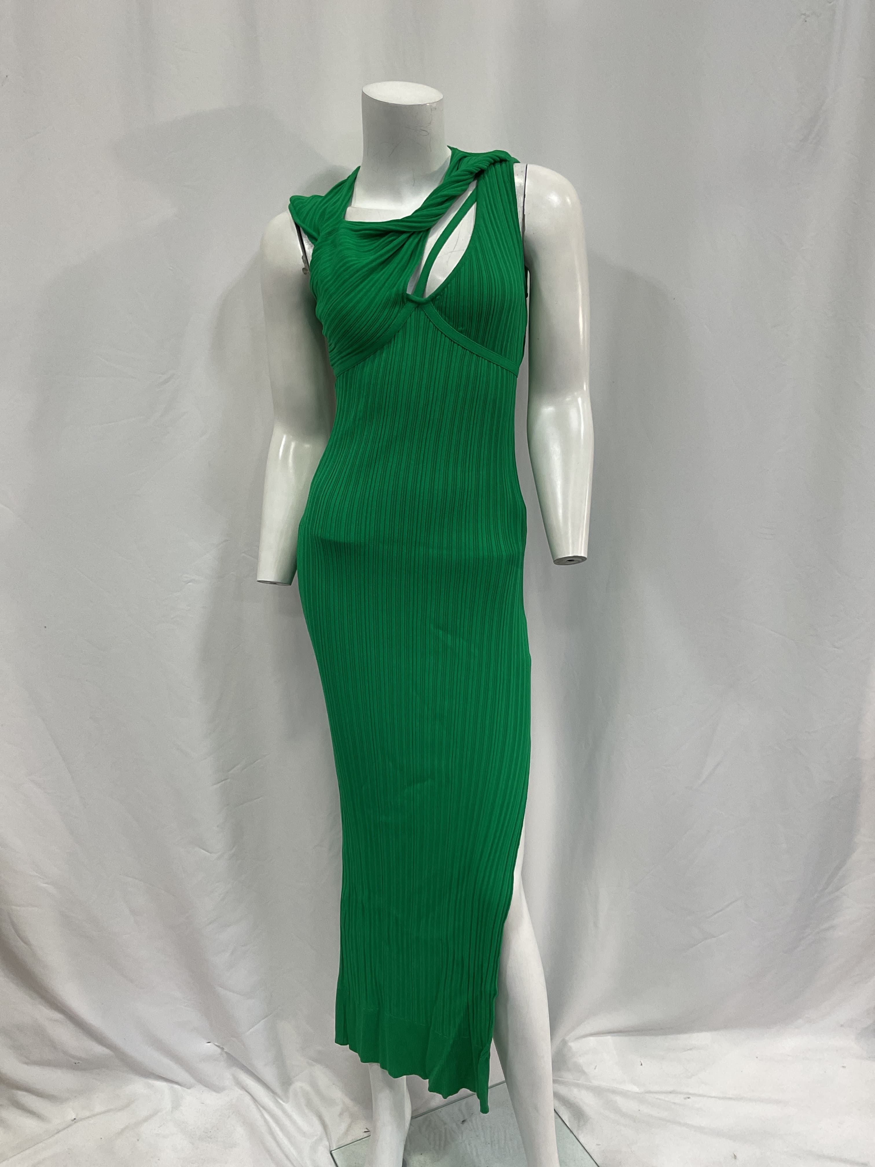 Sevrine Dress In Forrest Green - Image 2