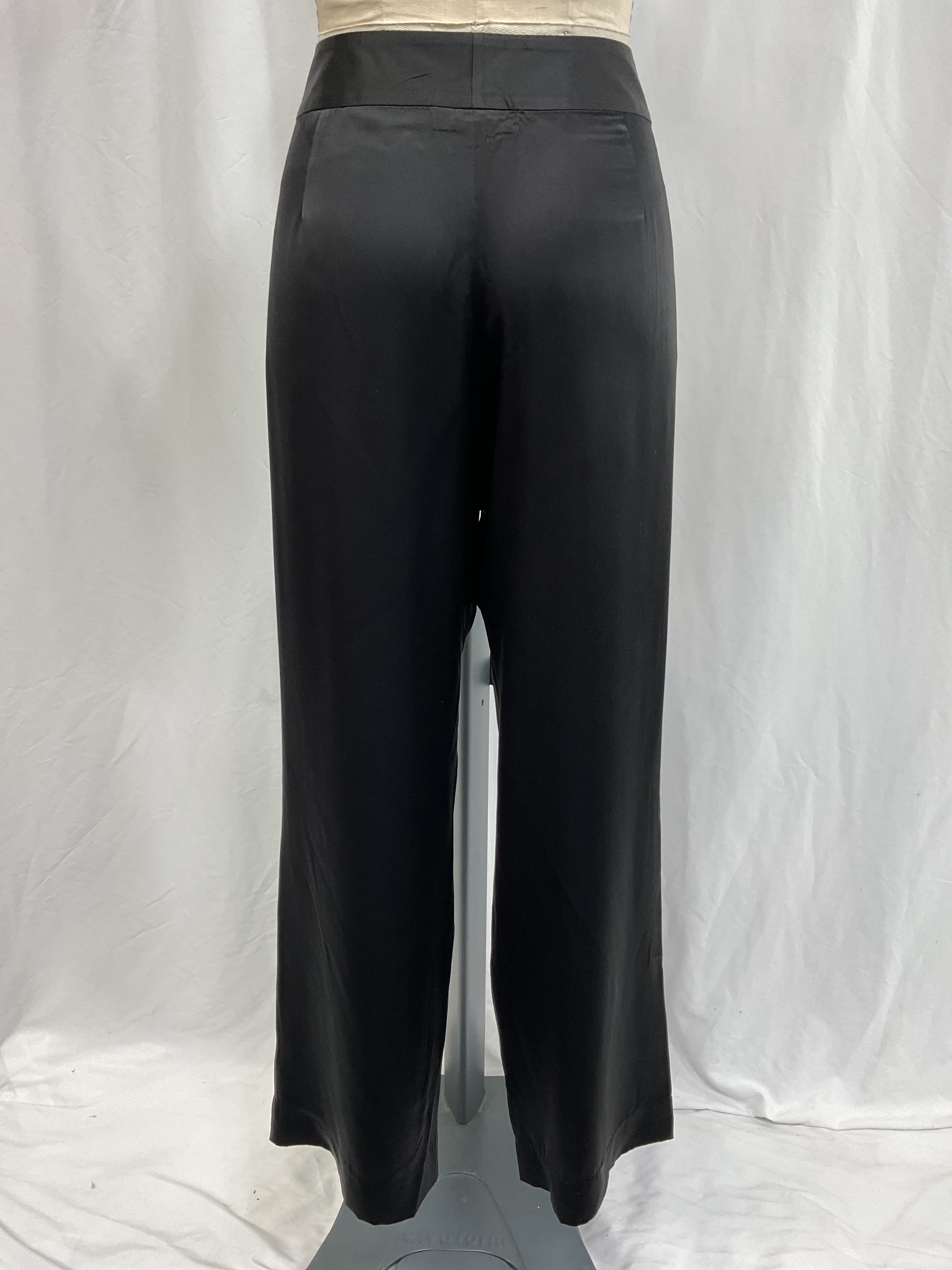Wide Leg Trouser In Black - Image 2