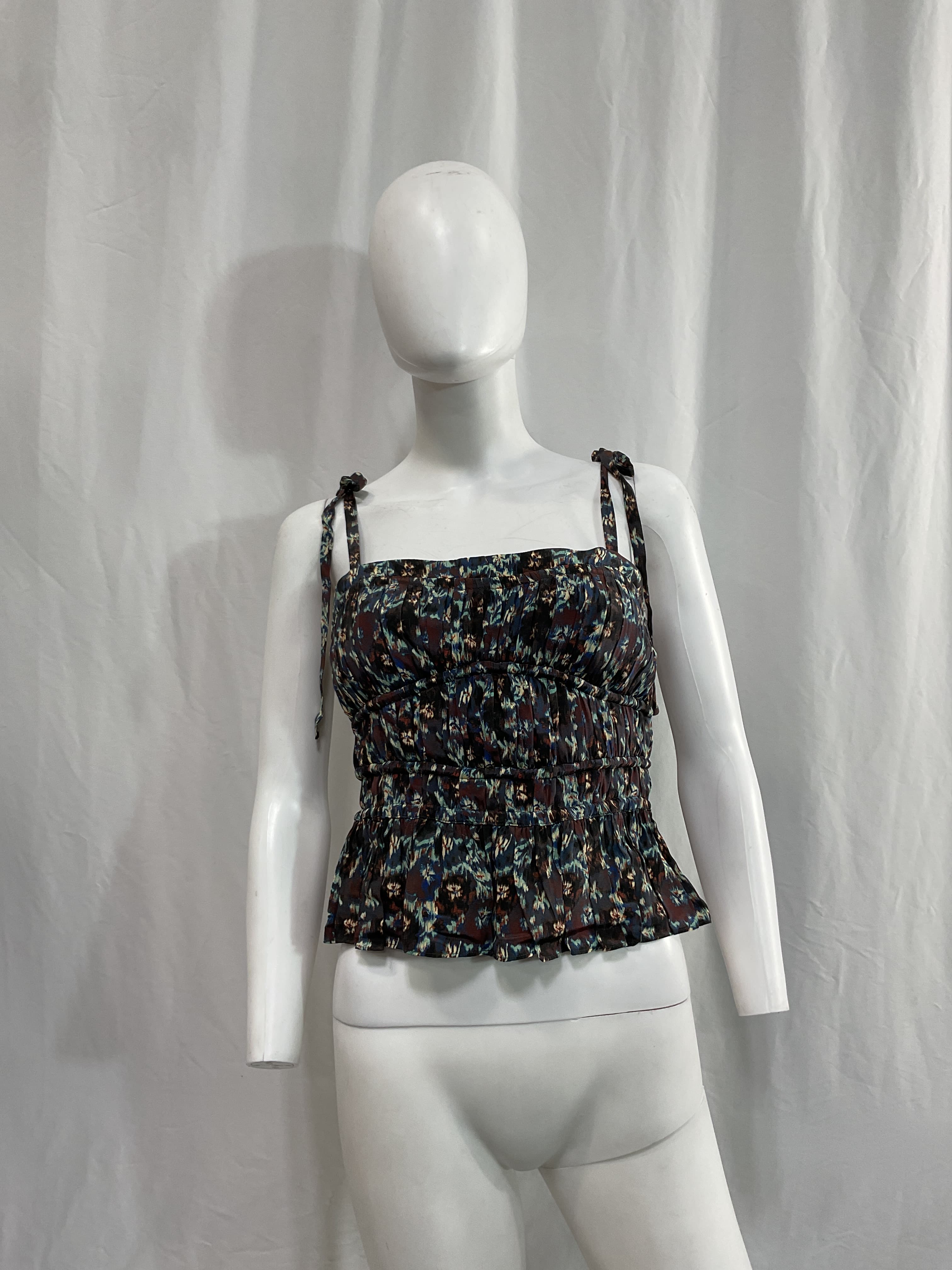 Nora Top In Cobalt - Image 2