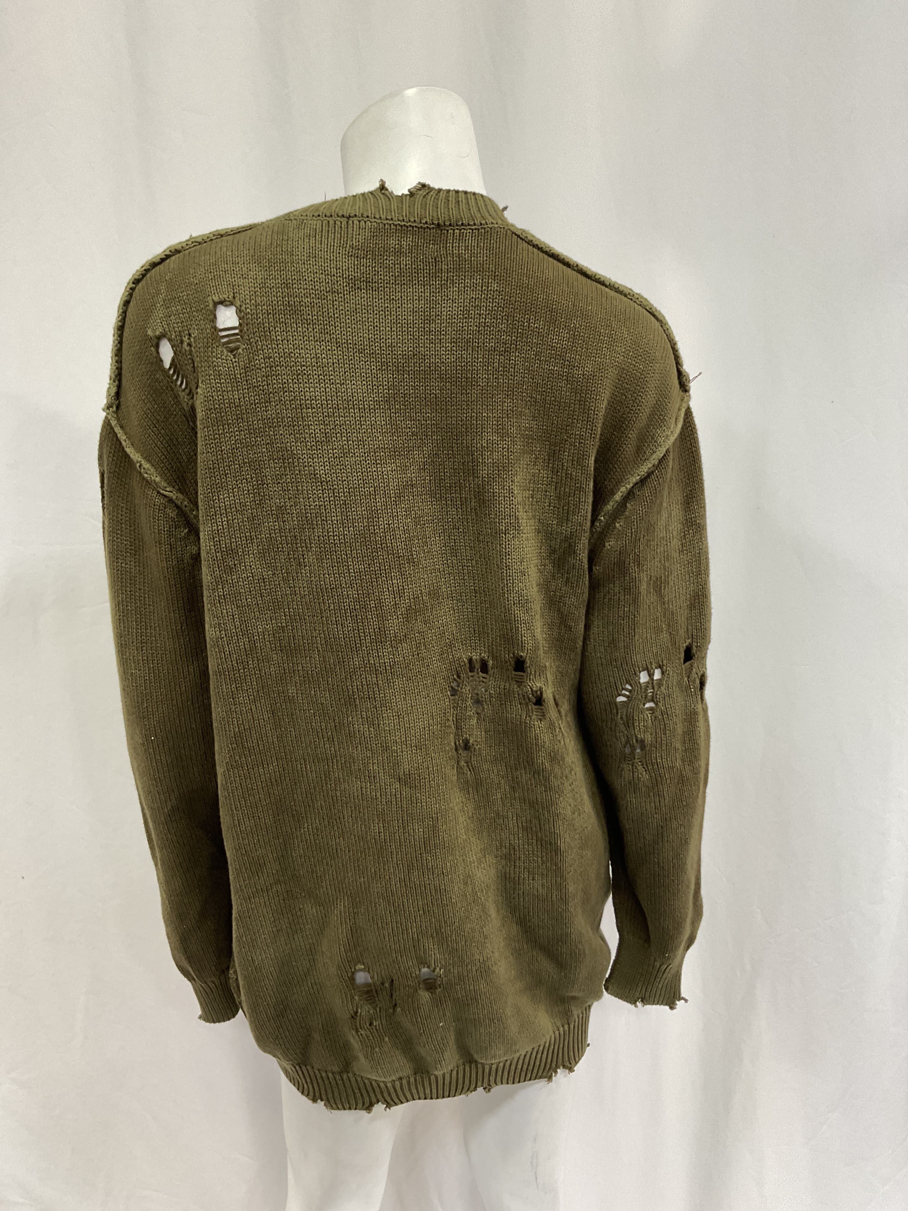 Ari Cardigan In Fort Green & Dye - Image 4