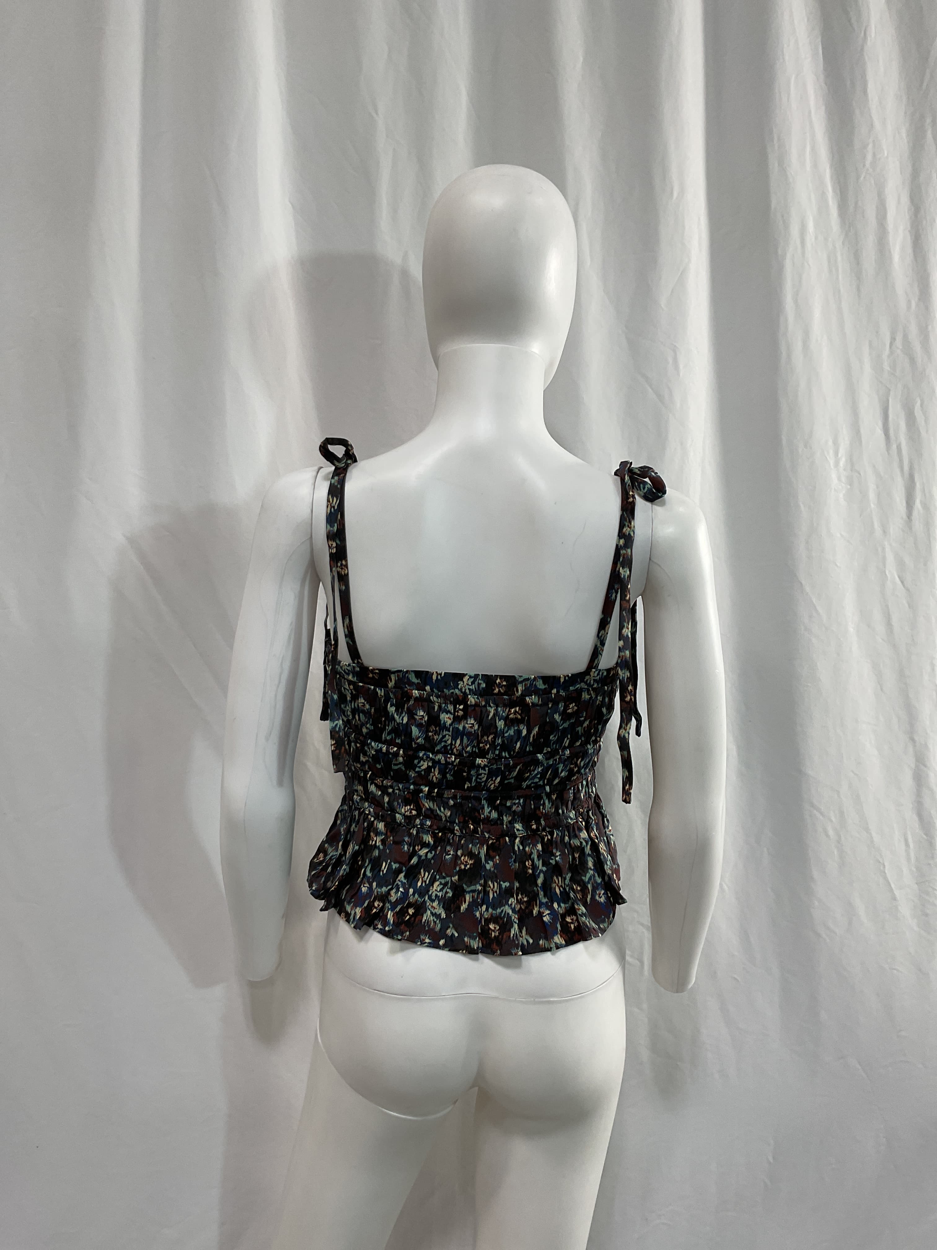 Nora Top In Cobalt - Image 3