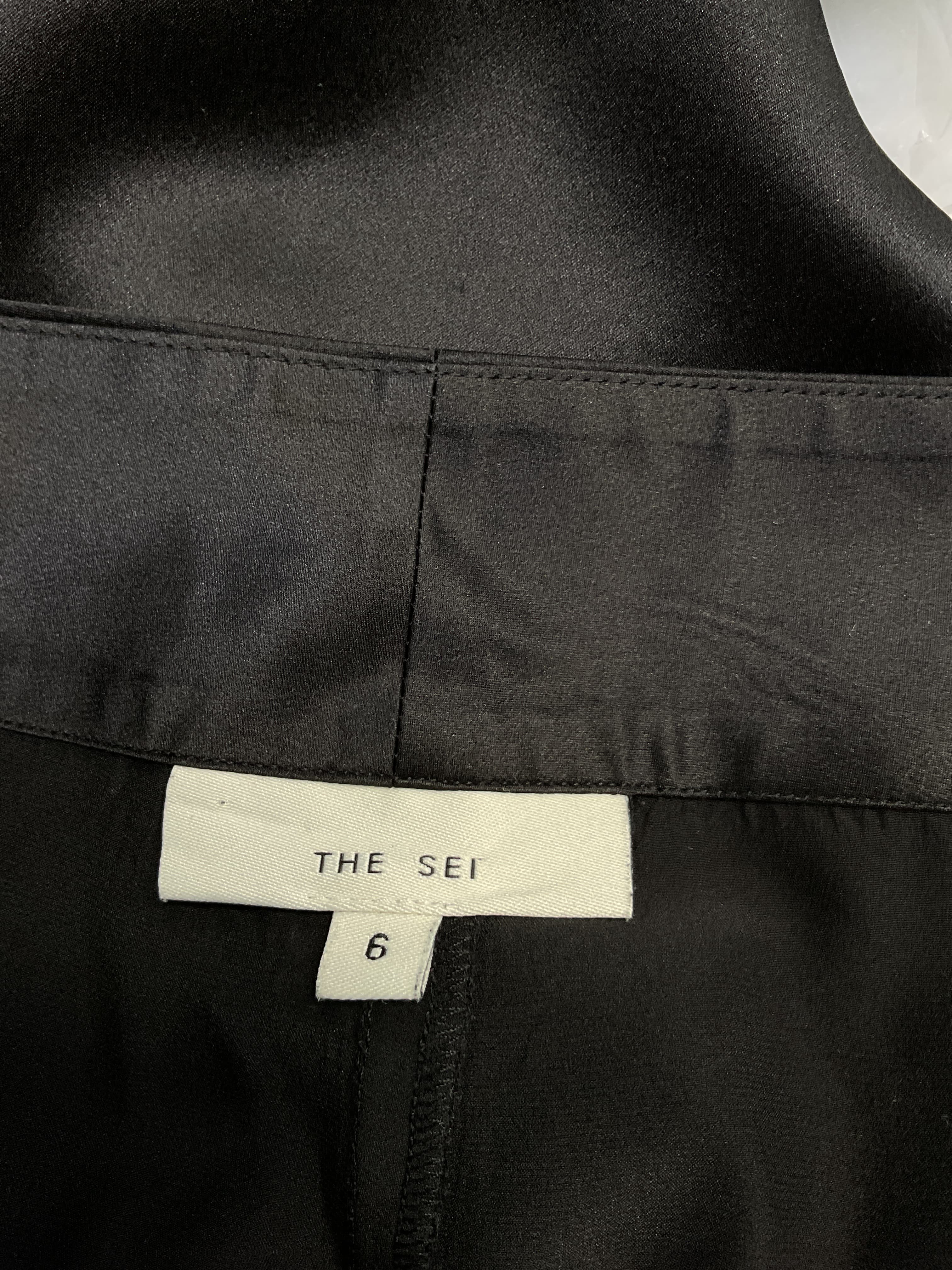 Wide Leg Trouser In Black - Image 4