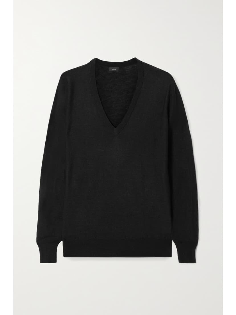 Cashmere-Blend Sweater - Image 1