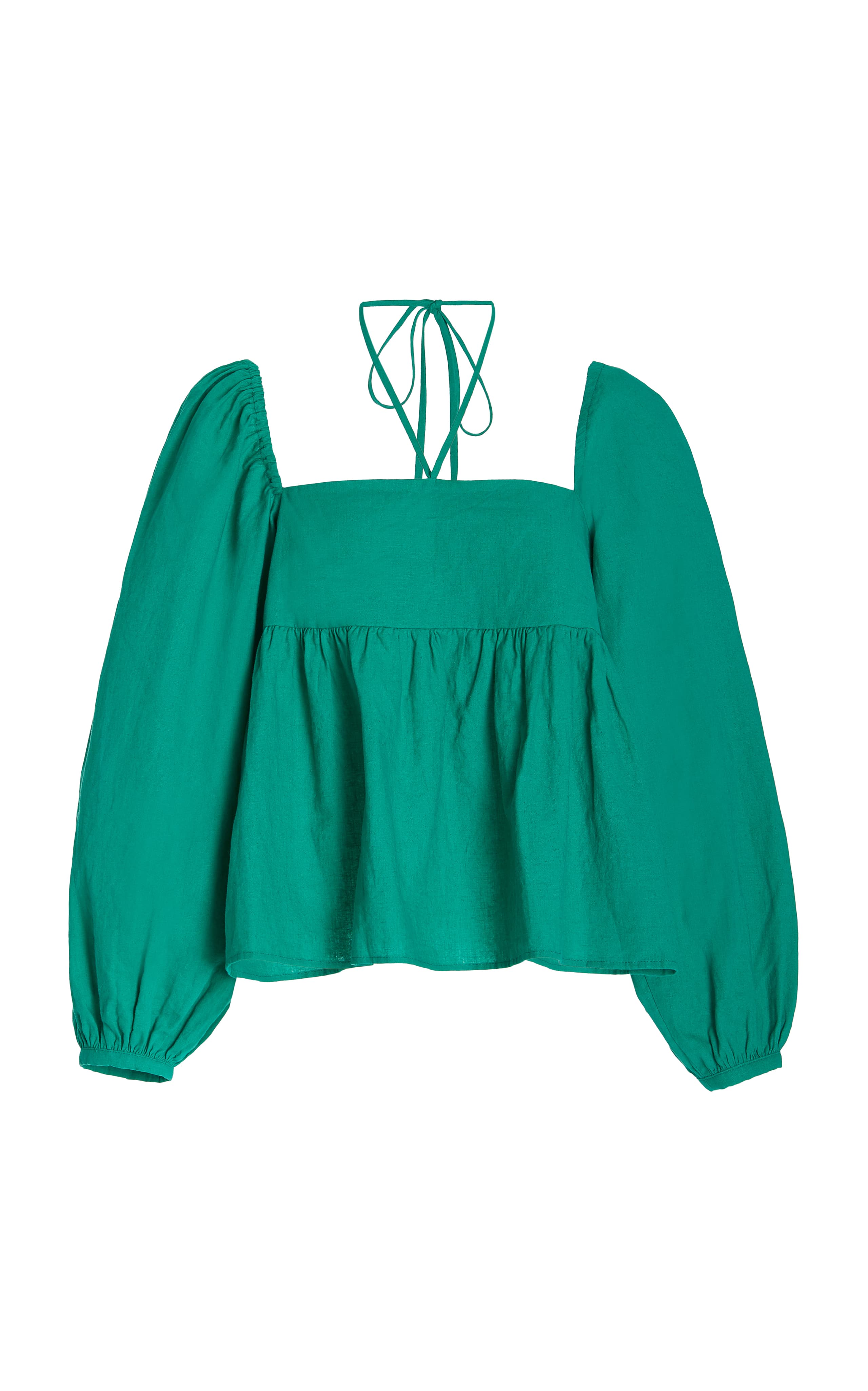 Corina Linen-Cotton Top - Image 1