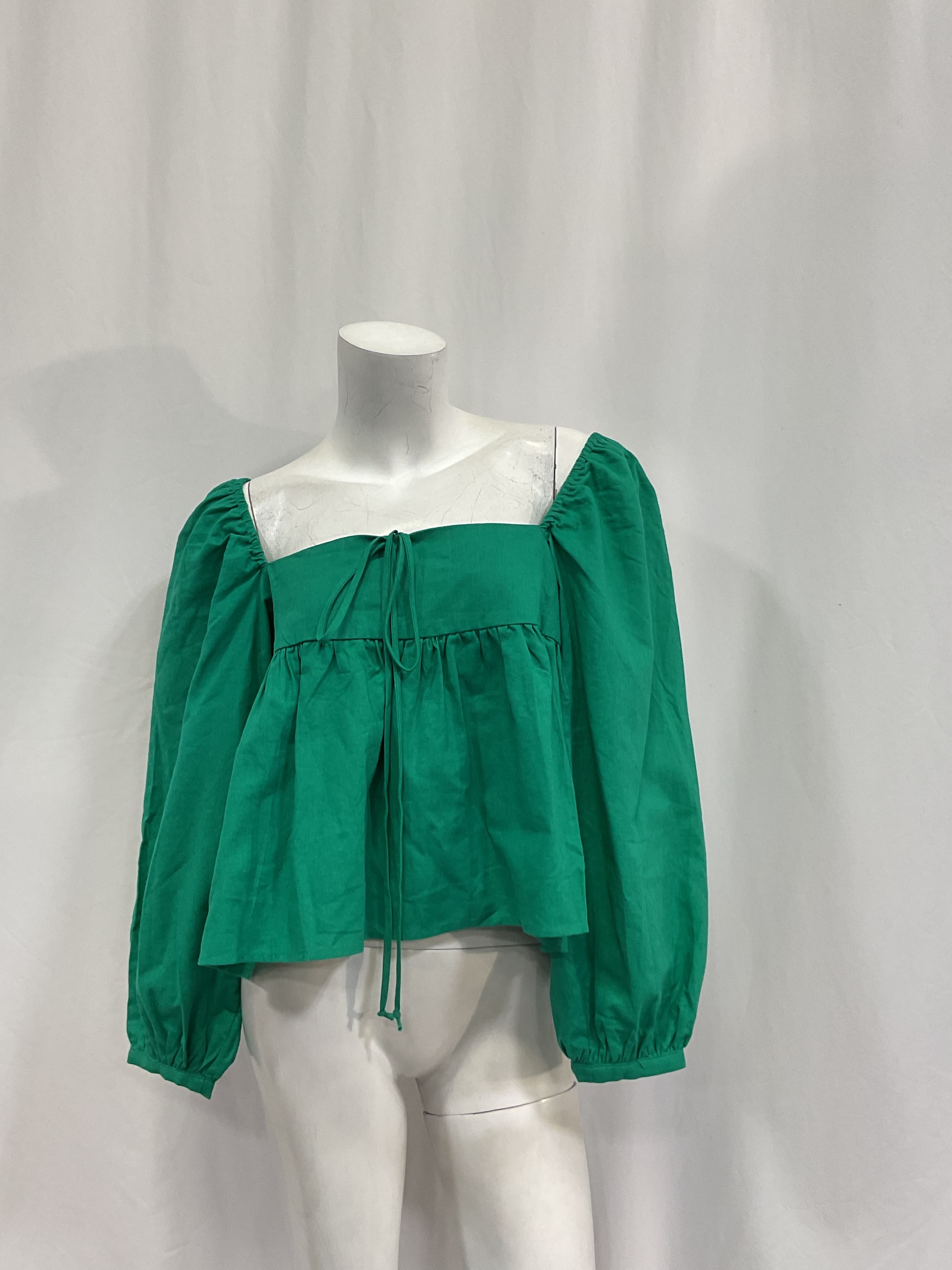 Corina Linen-Cotton Top - Image 2