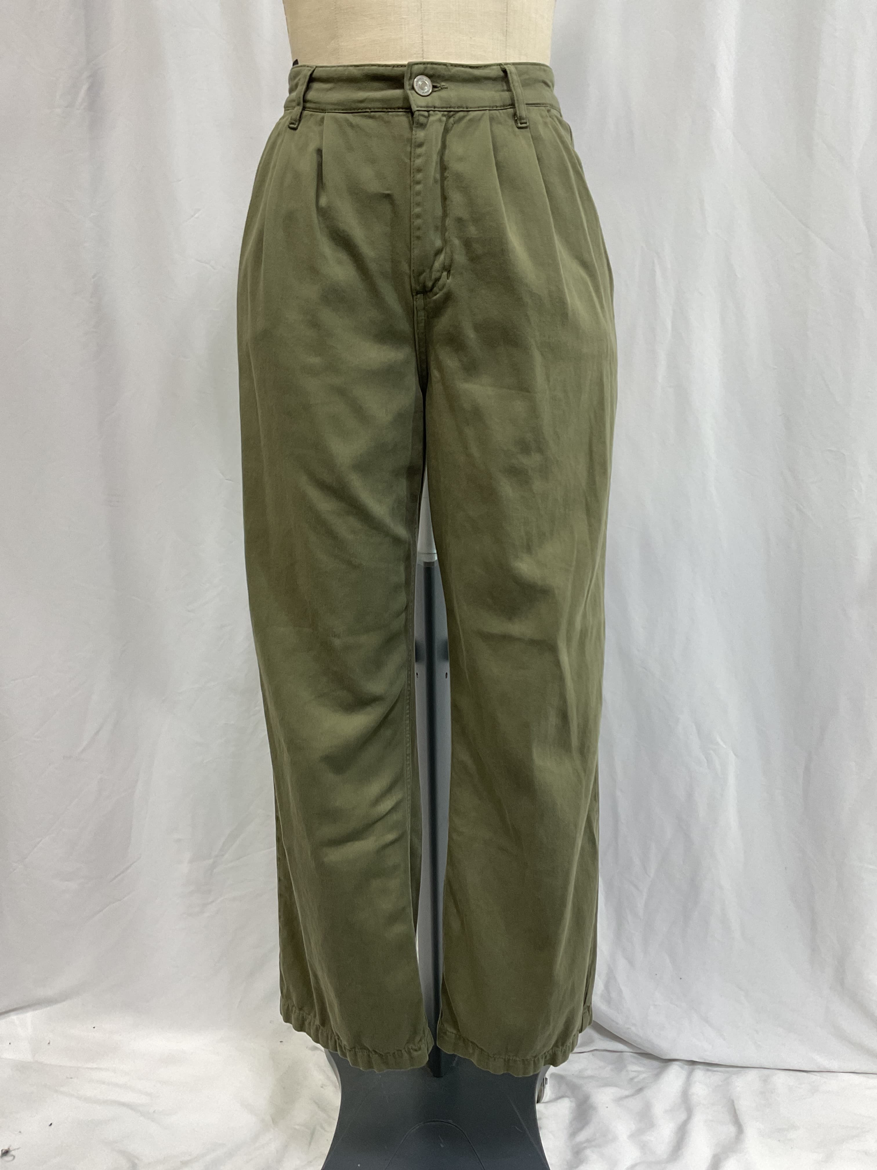 Montauk Pleated High Rise Twill Pants
Final sale 
Help - Image 3