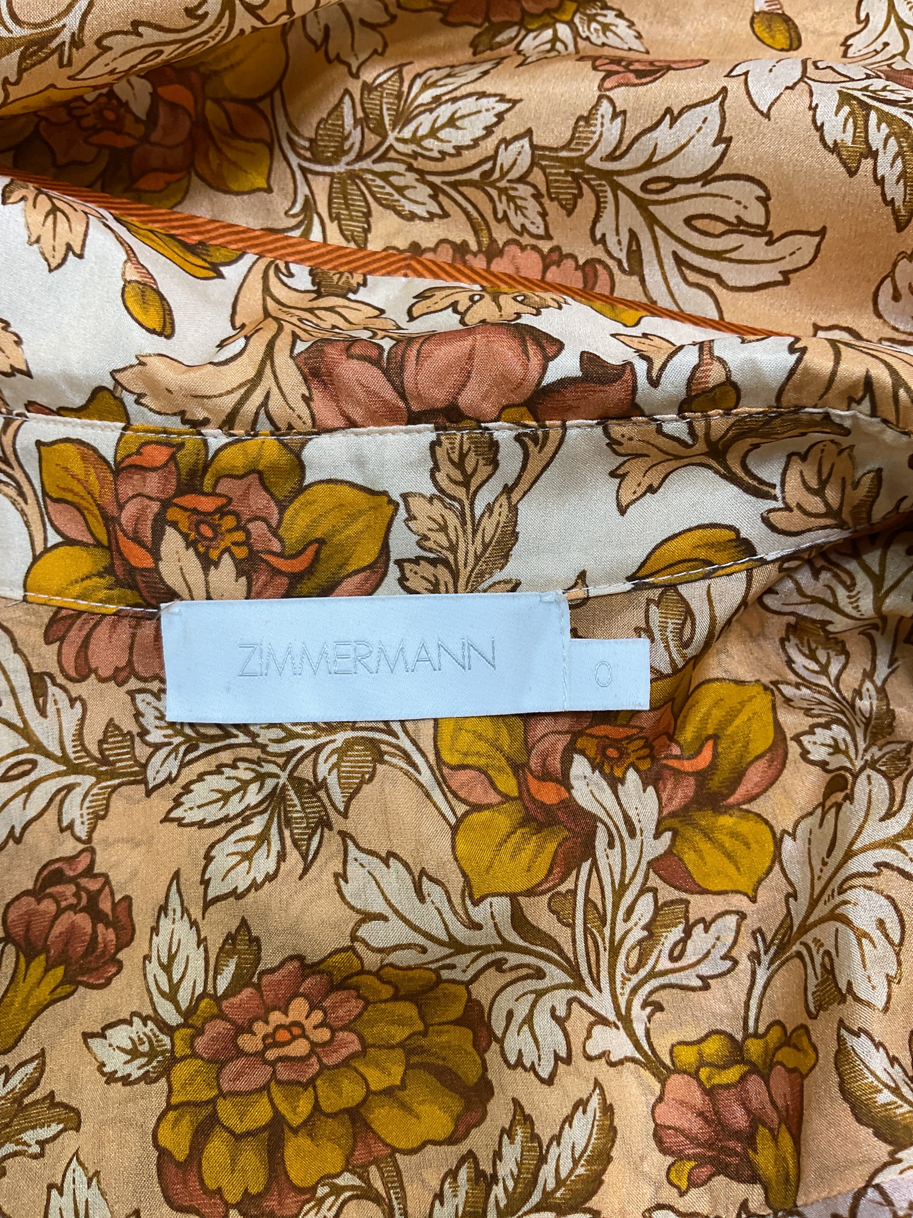 Andie Printed Silk Shirt - Image 2