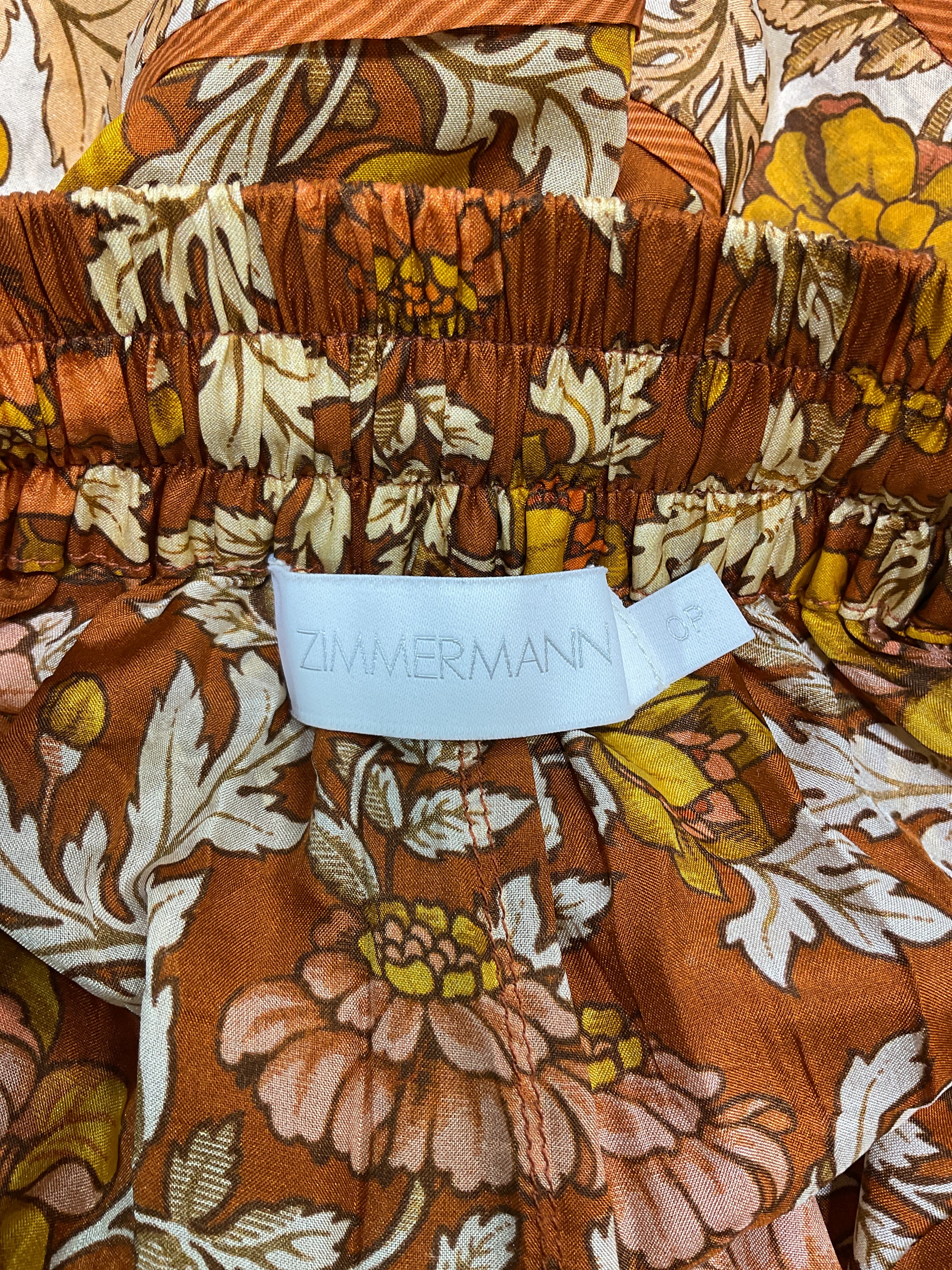 Andie Floral-Print Silk Shorts - Image 3