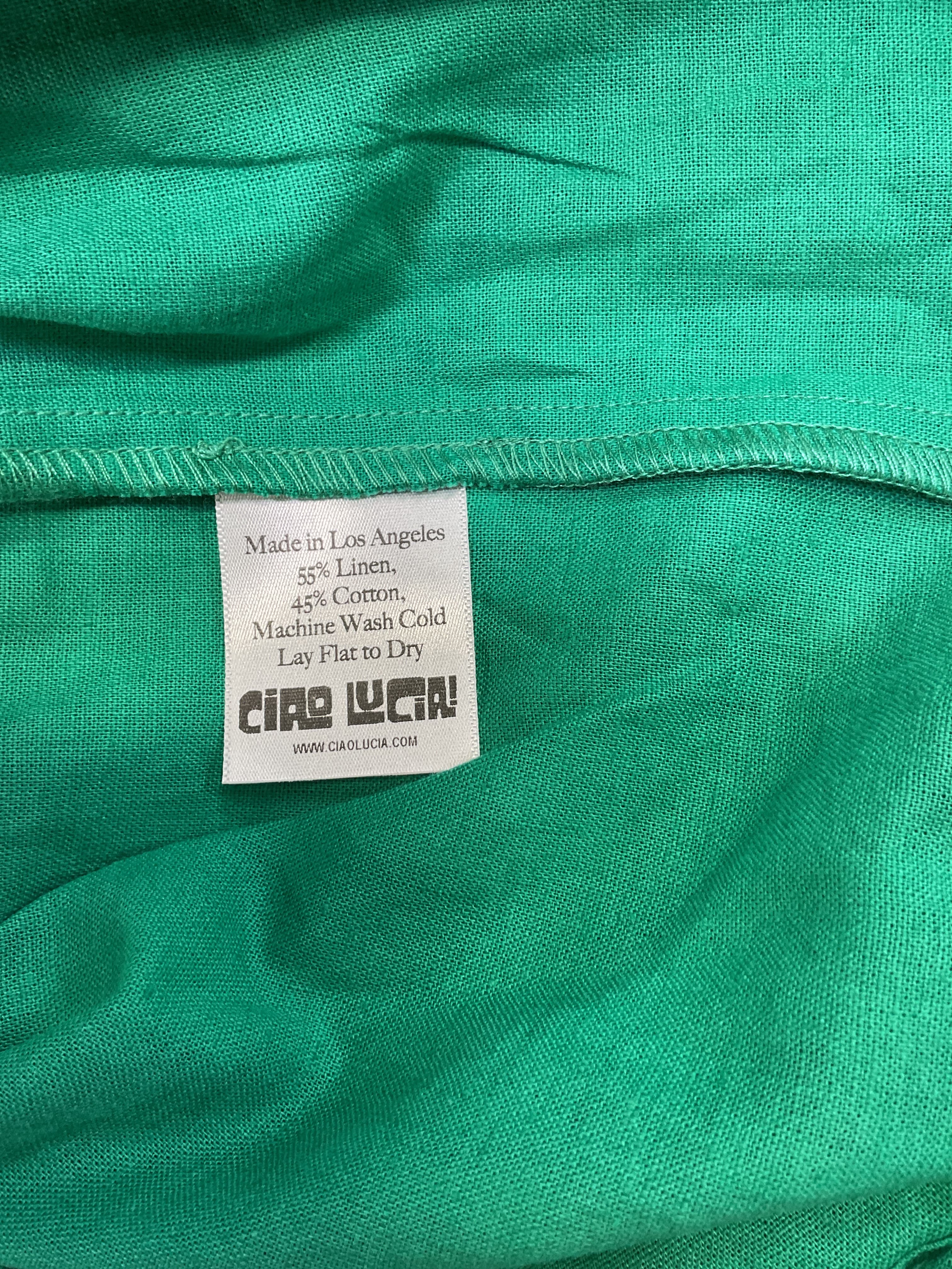 Corina Linen-Cotton Top - Image 3