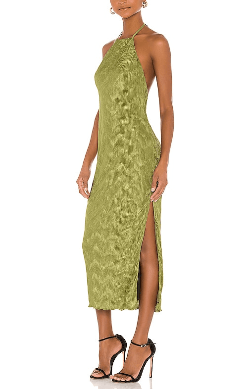 House Of Harlow 1960 X Revolve Frederick Dress In Olive Green - Image 1