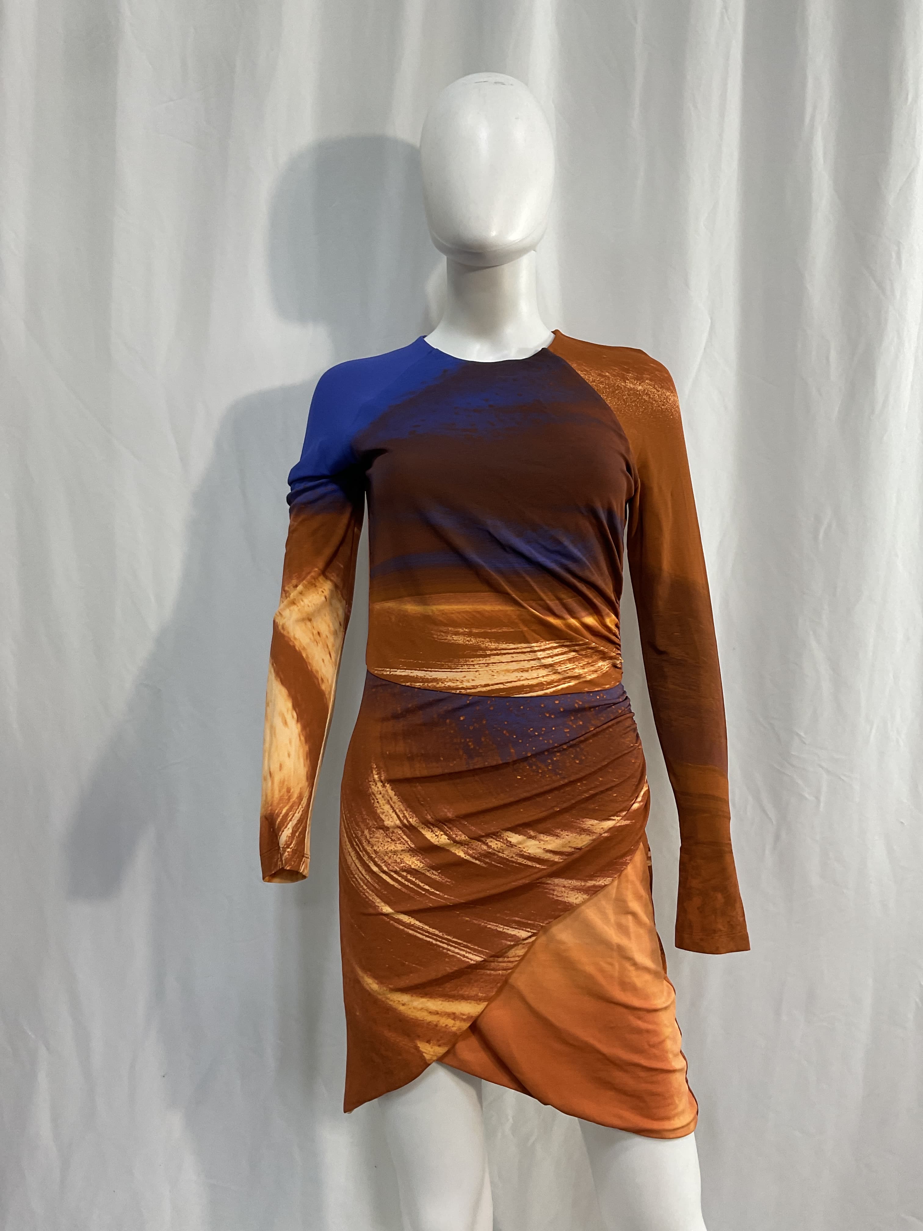 Abby Mini Dress In Sierra Print - Image 2