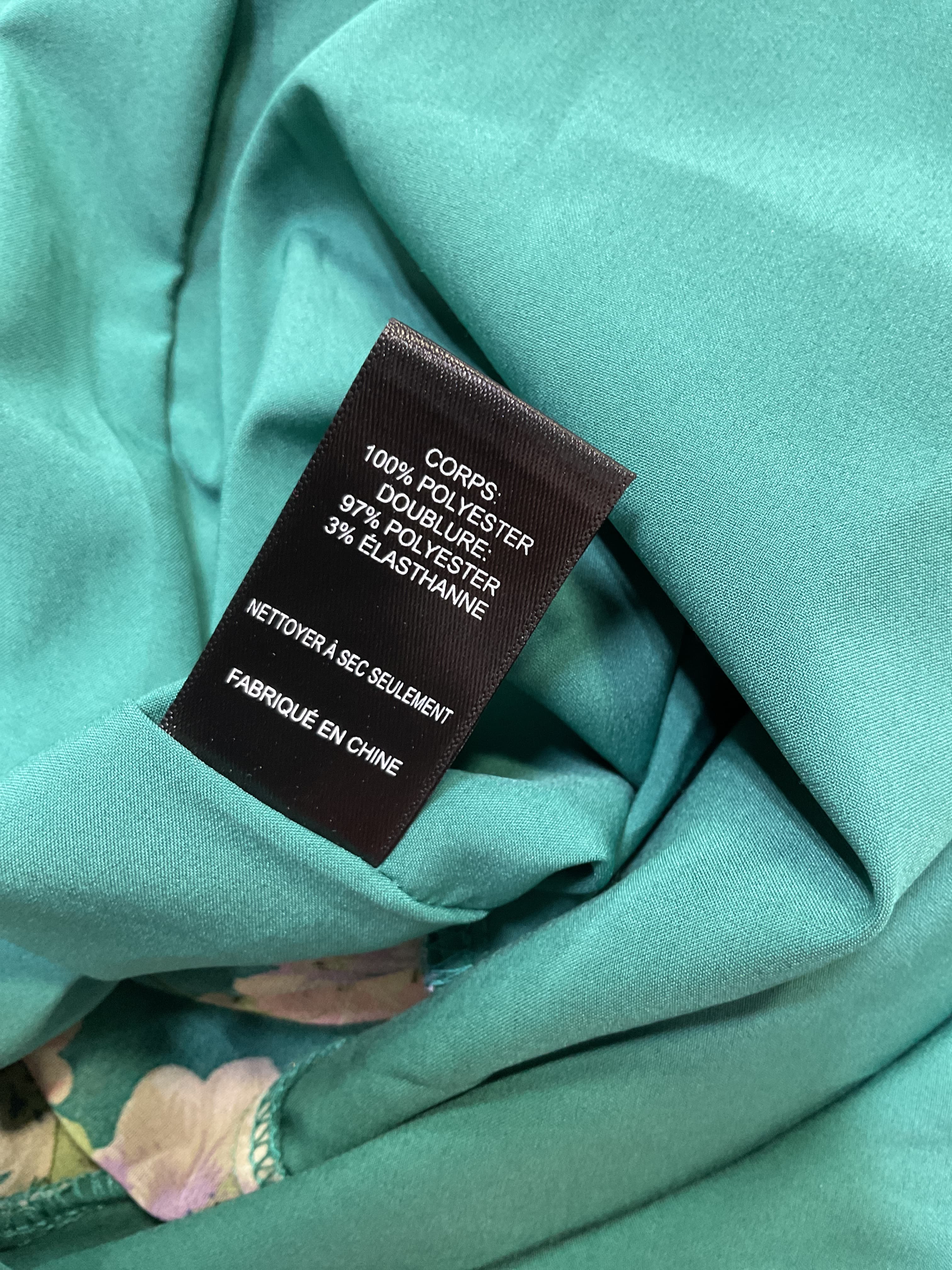 Emmylou Dress In Green & Purple Floral - Image 3