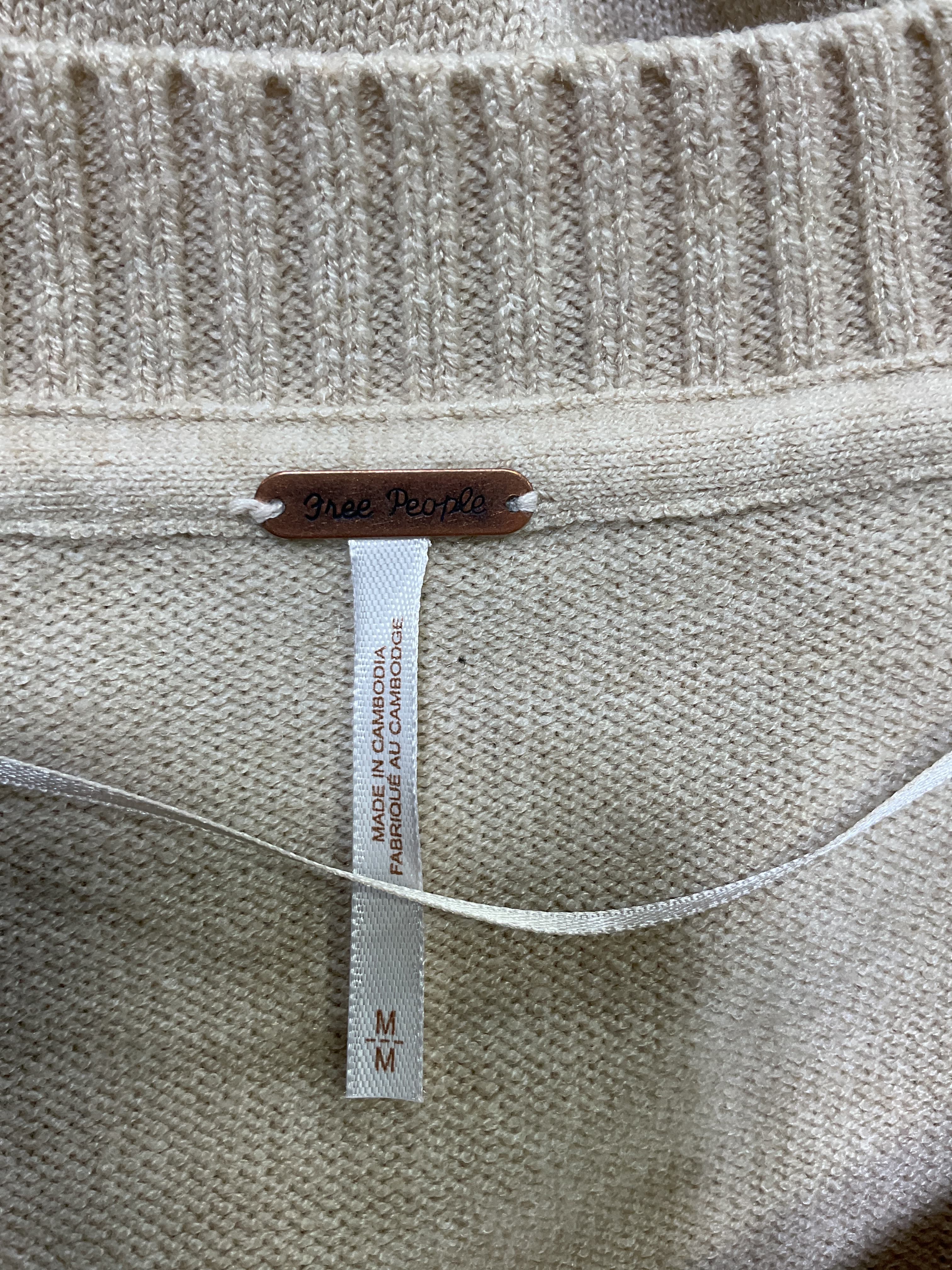 Orion Tunic Sweater In Almond - Image 3