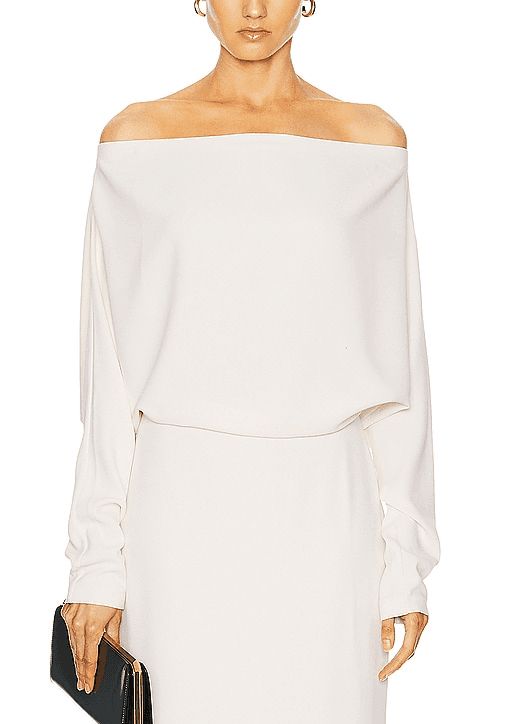 L'academie By Marianna Katia Top In Ivory - Image 1