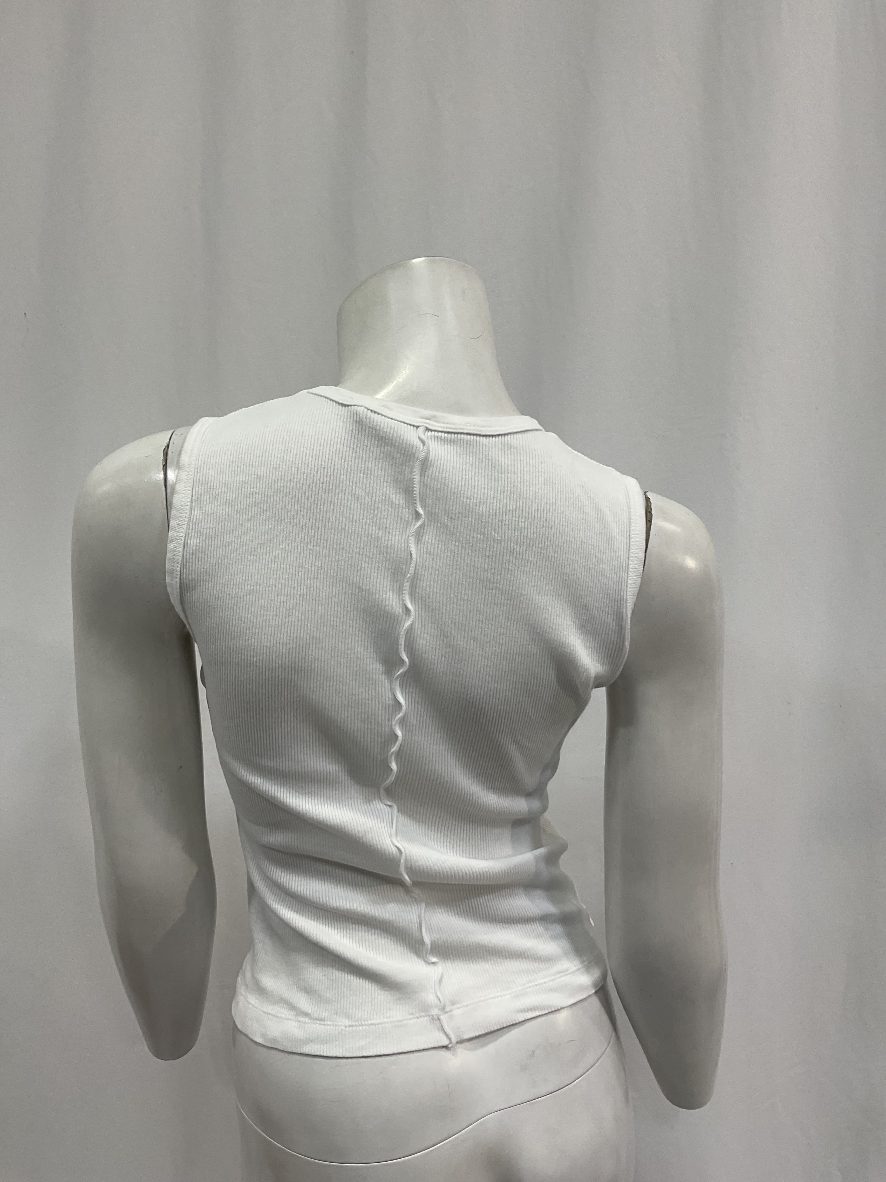 Muscle Tank In White - Image 2