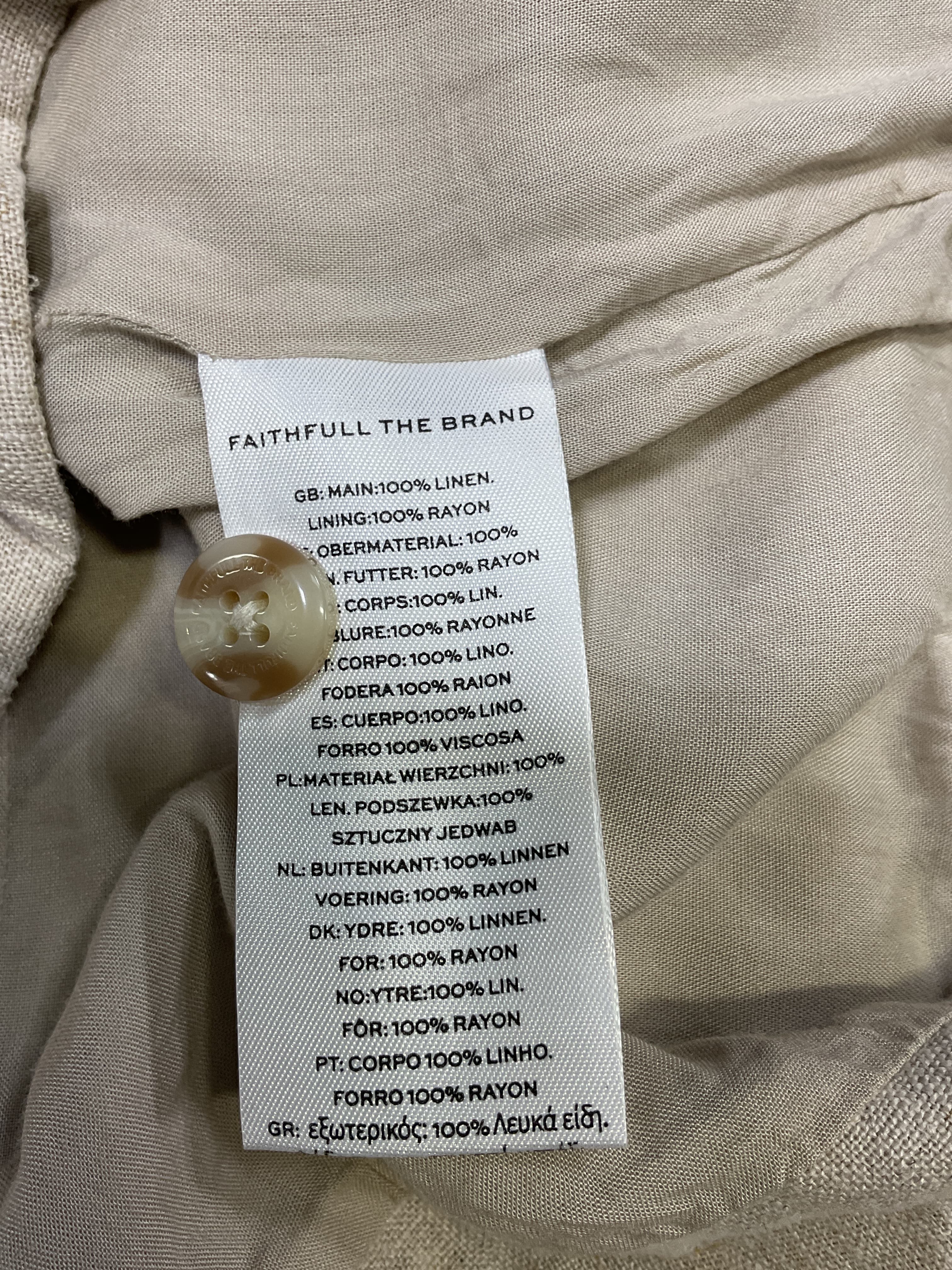 Marinia Mini Dress In Natural - Image 3