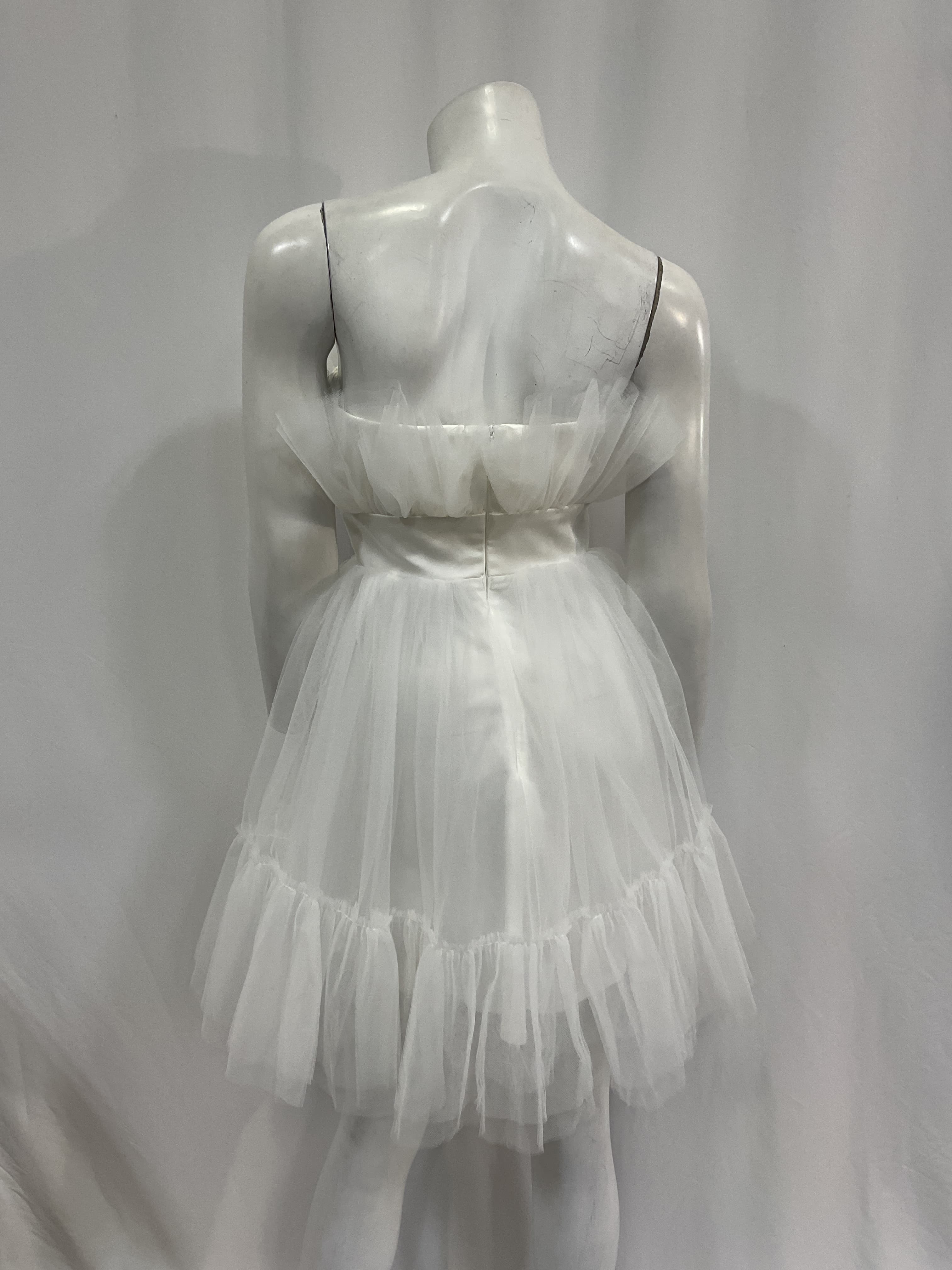 Ellee Mini Dress In Ivory - Image 2