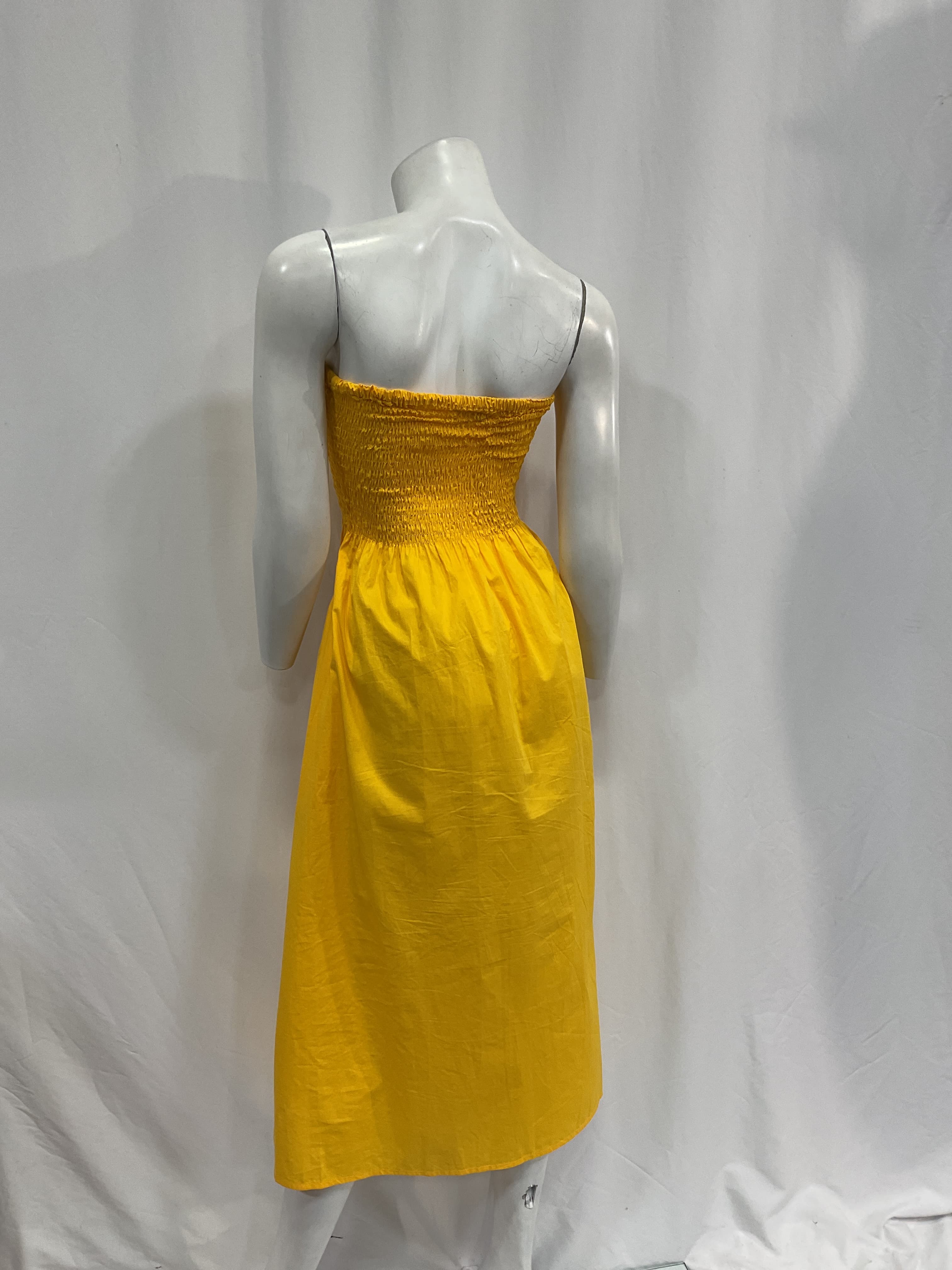 Madella Midi Dress In Citrus - Image 3