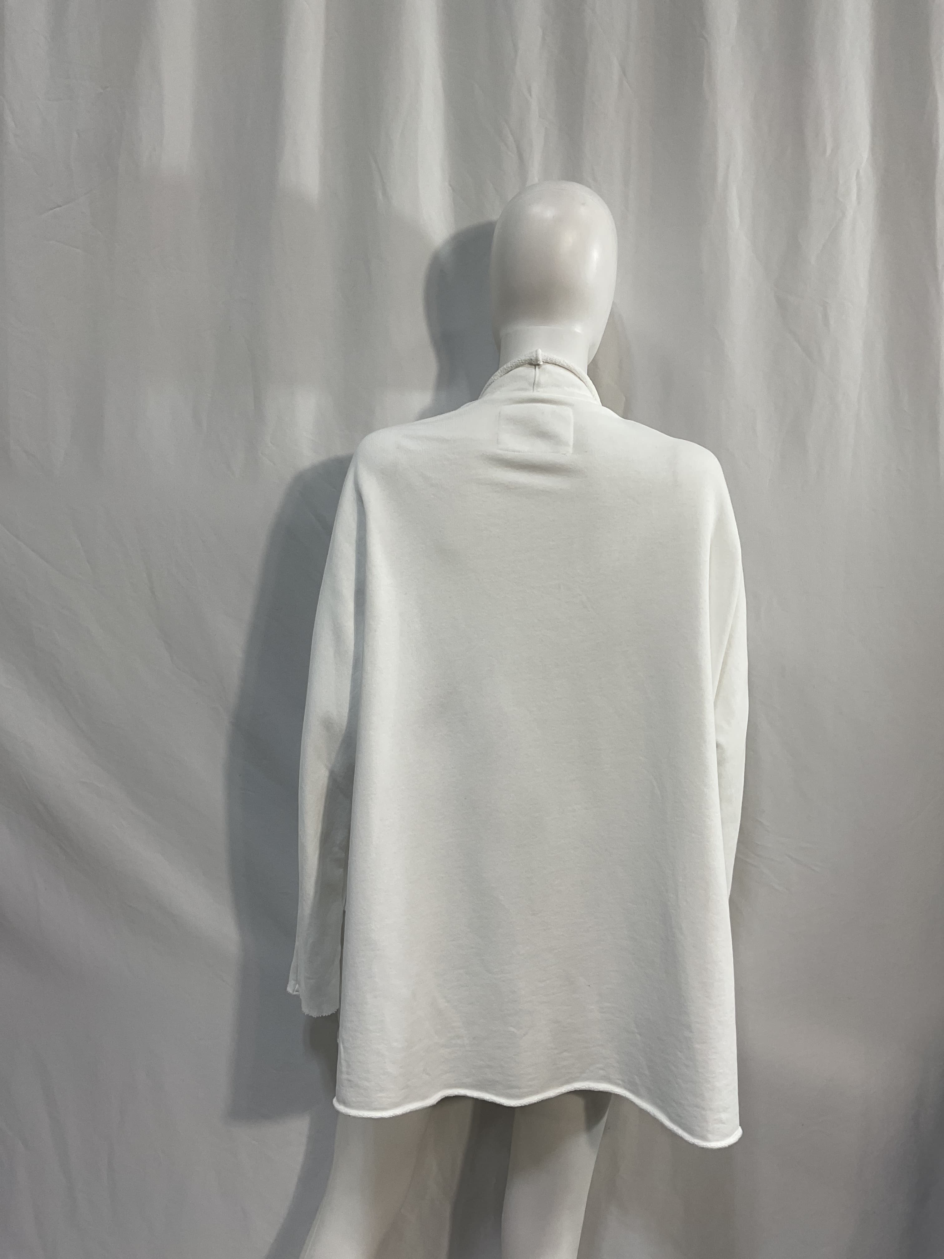 Beach Cardigan In White - Image 2