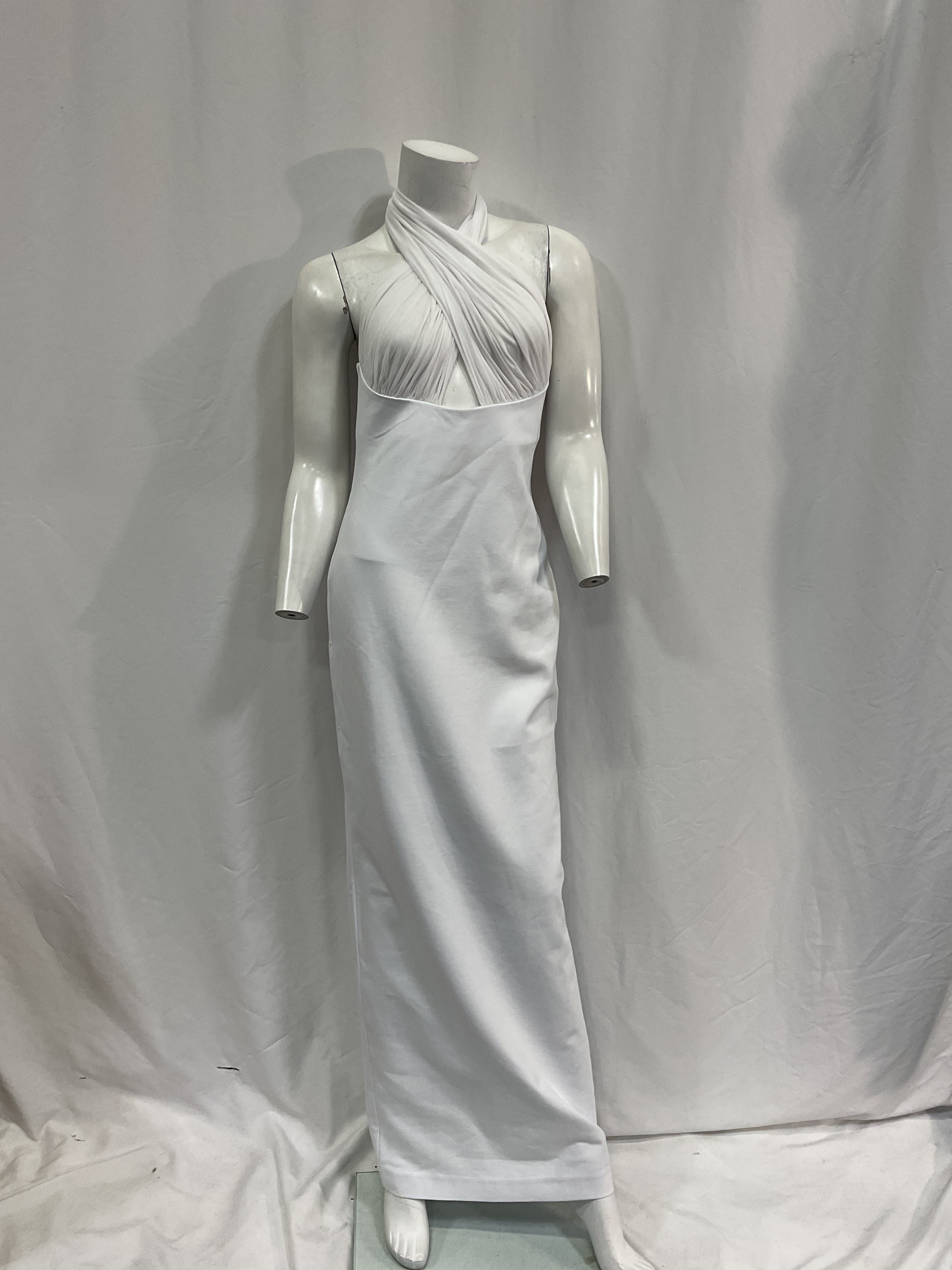 The Amber Dress In White - Image 3