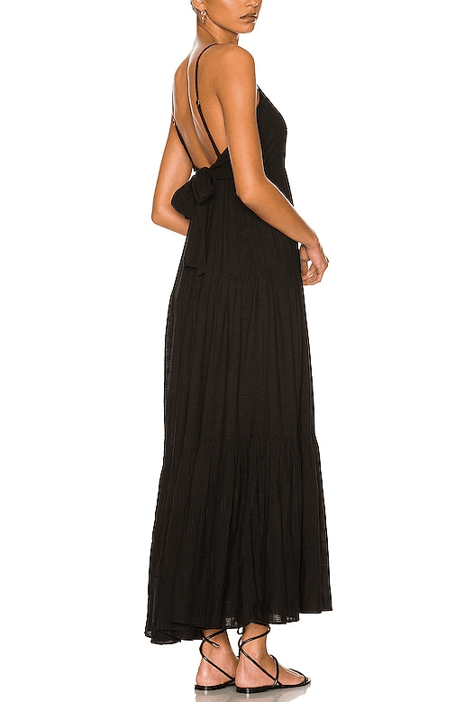 Santorini Dress In Black - Image 1