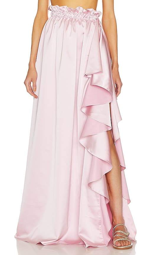 Revolve X Maison Meta Princess Skirt In Pink - Image 1