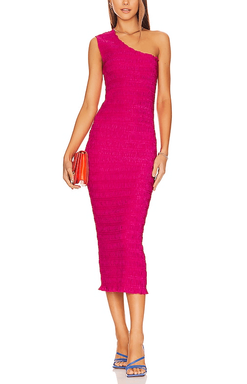 Gigi Smocking Gown In Punch - Image 1