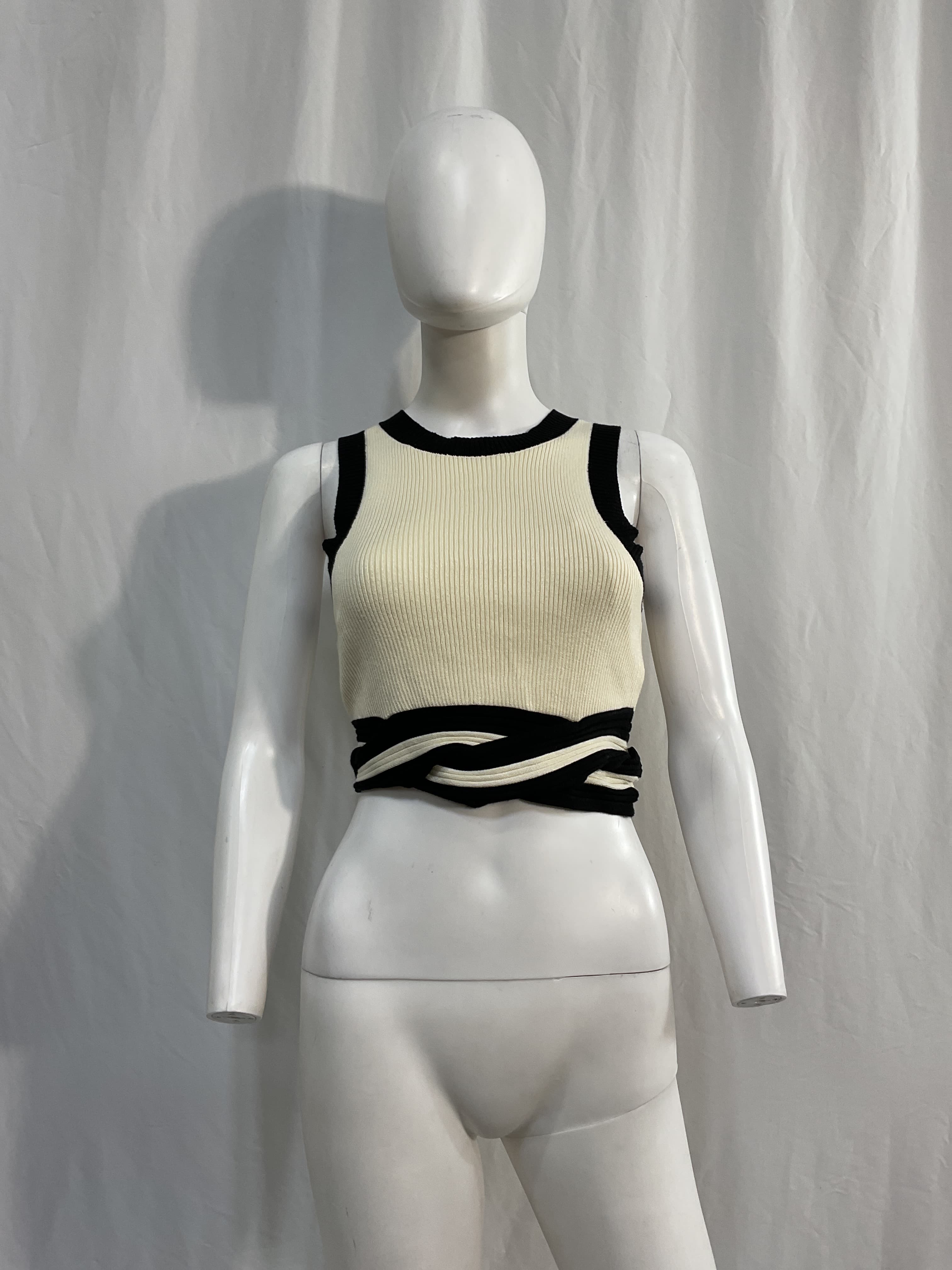 Drift Knit Tank In Neutral - Image 2