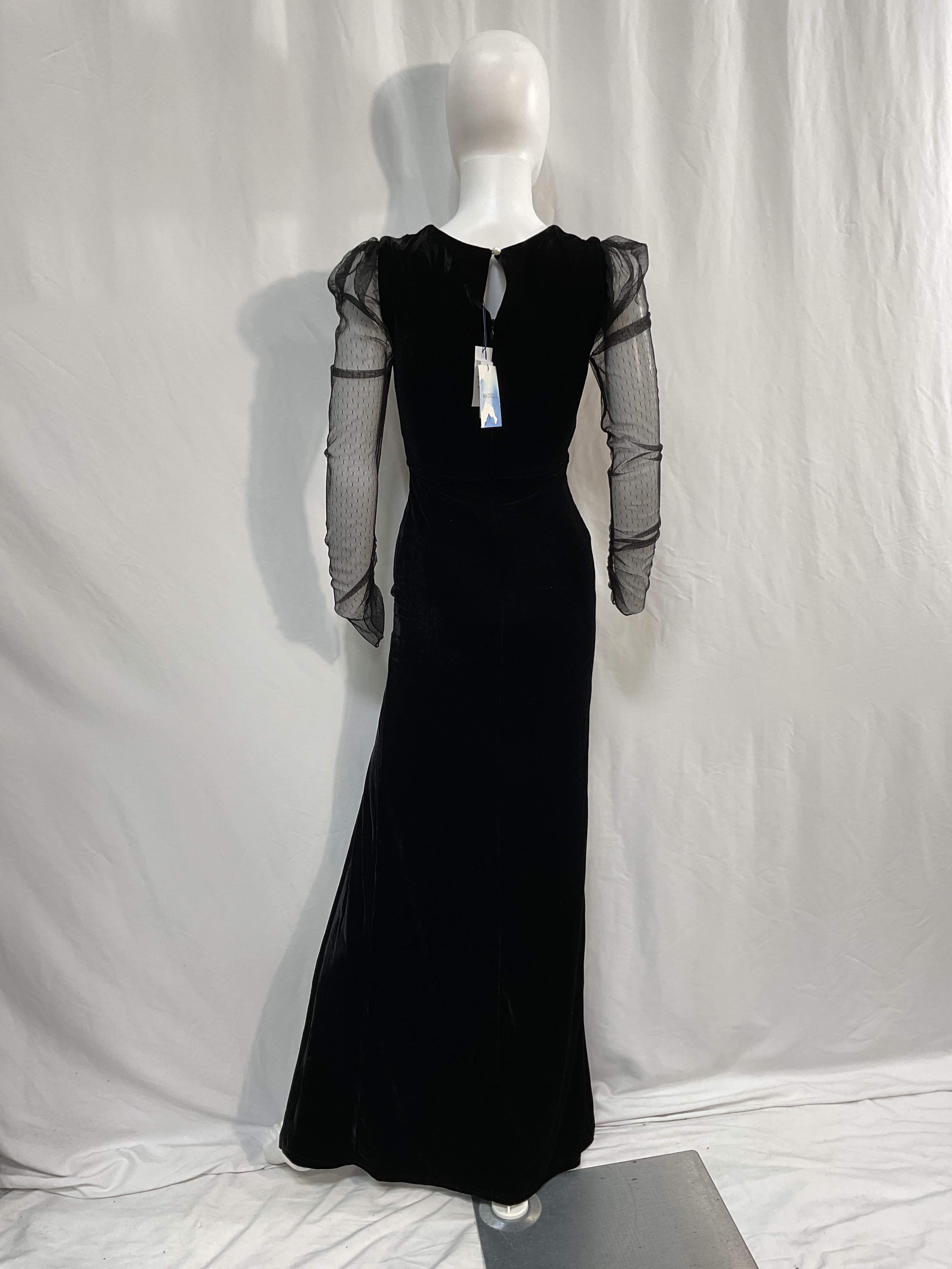 Maya Gown In Black - Image 2