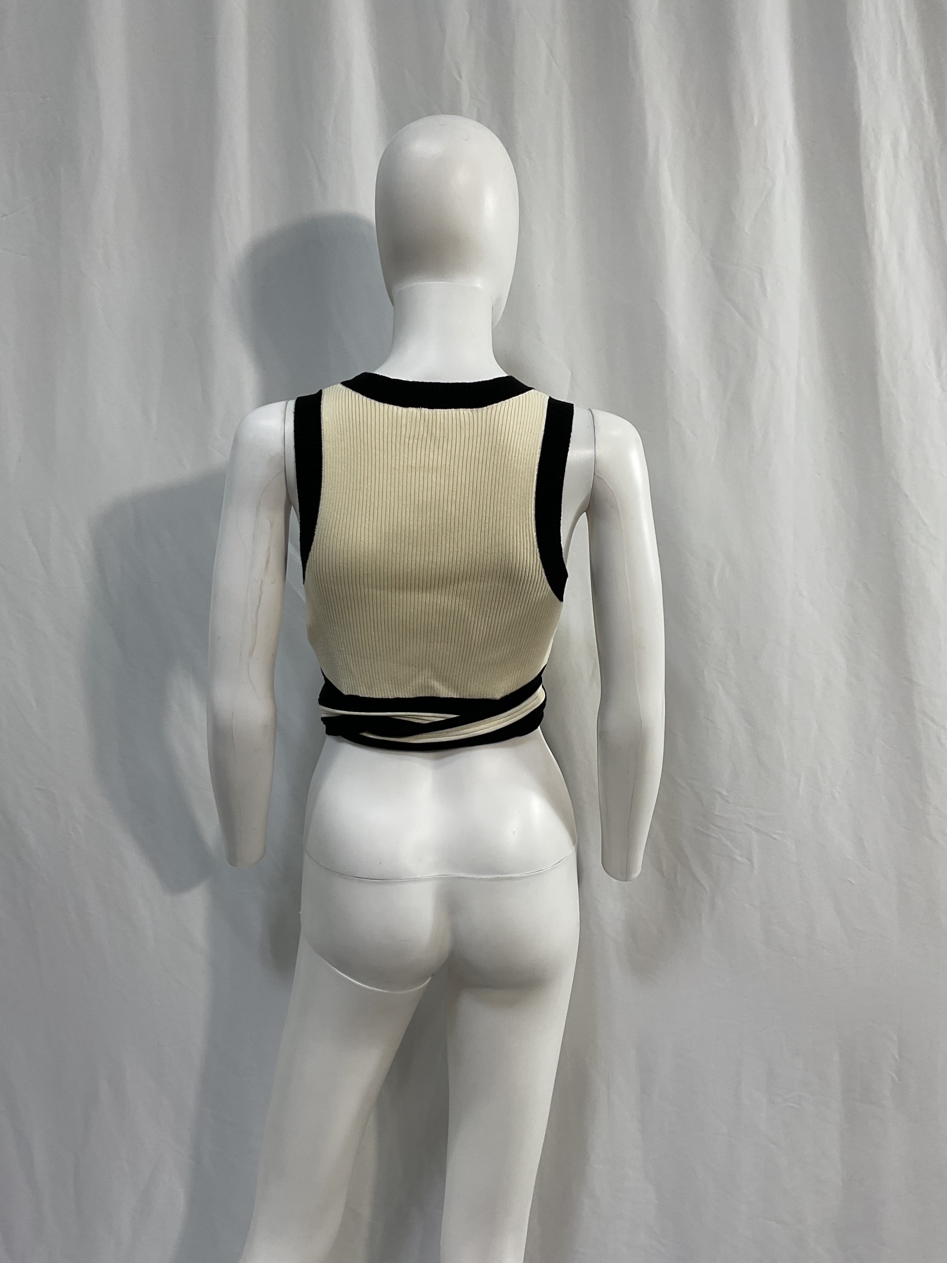 Drift Knit Tank In Neutral - Image 3