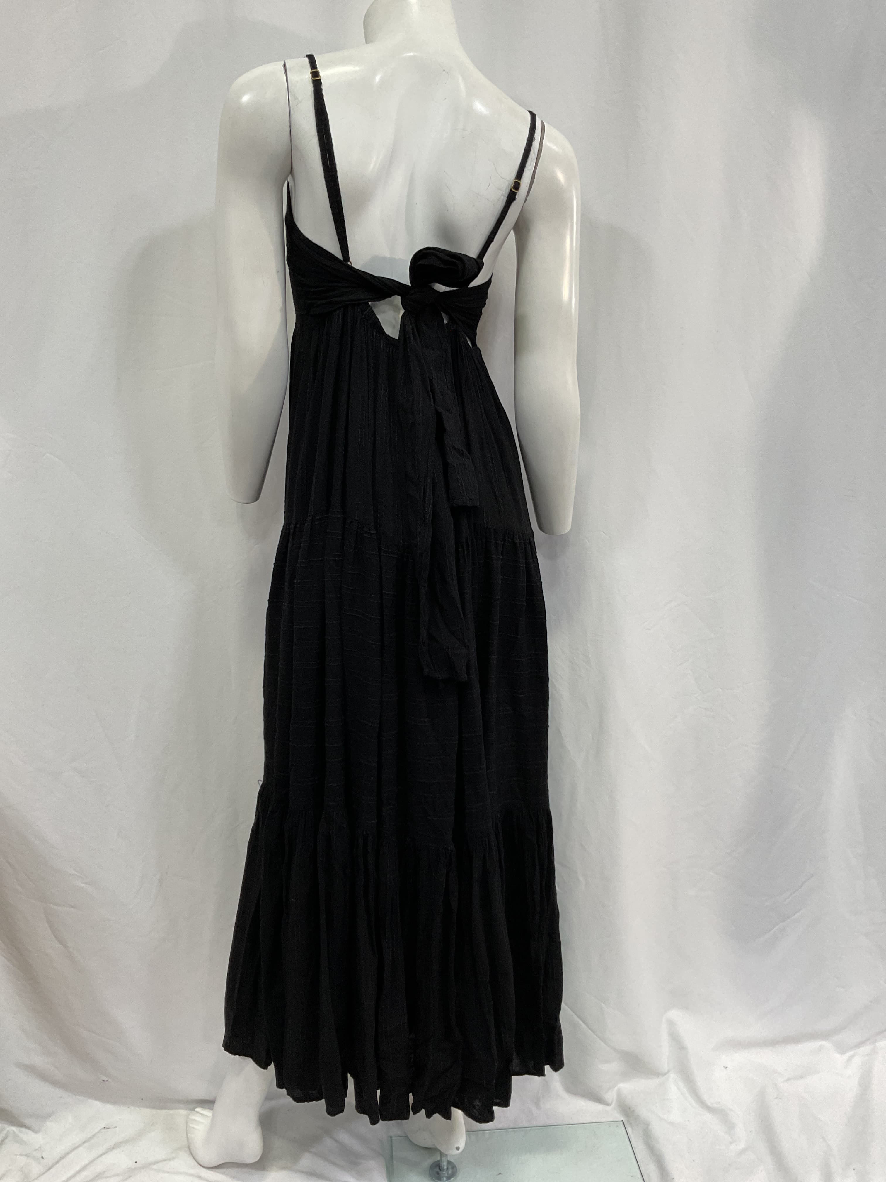 Santorini Dress In Black - Image 2