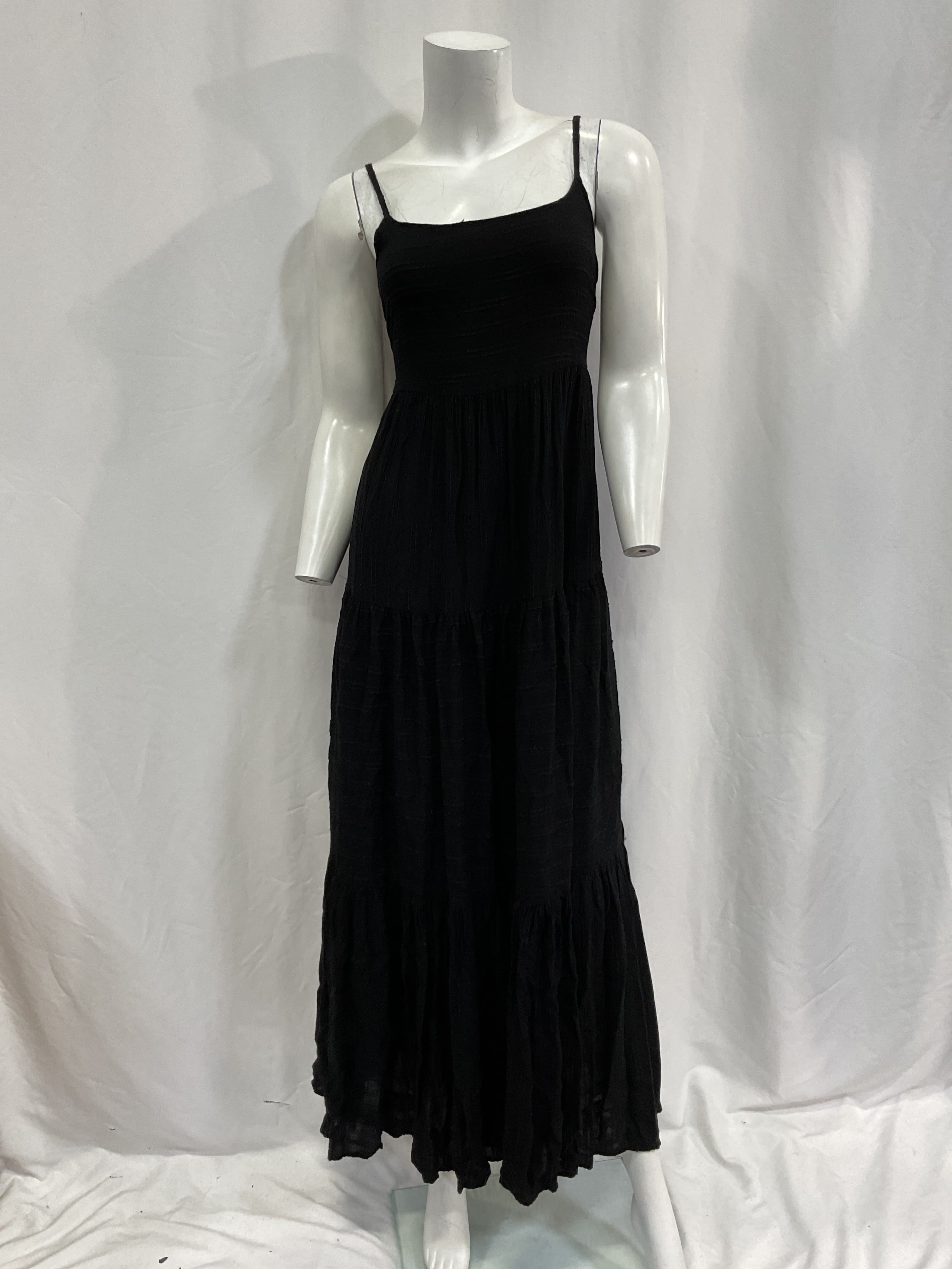 Santorini Dress In Black - Image 3