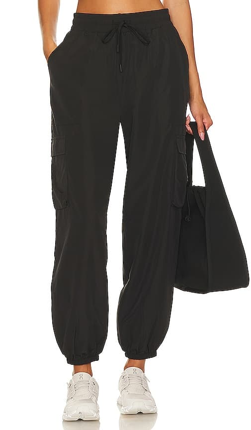 Kendall Cargo Pant In Black - Image 1