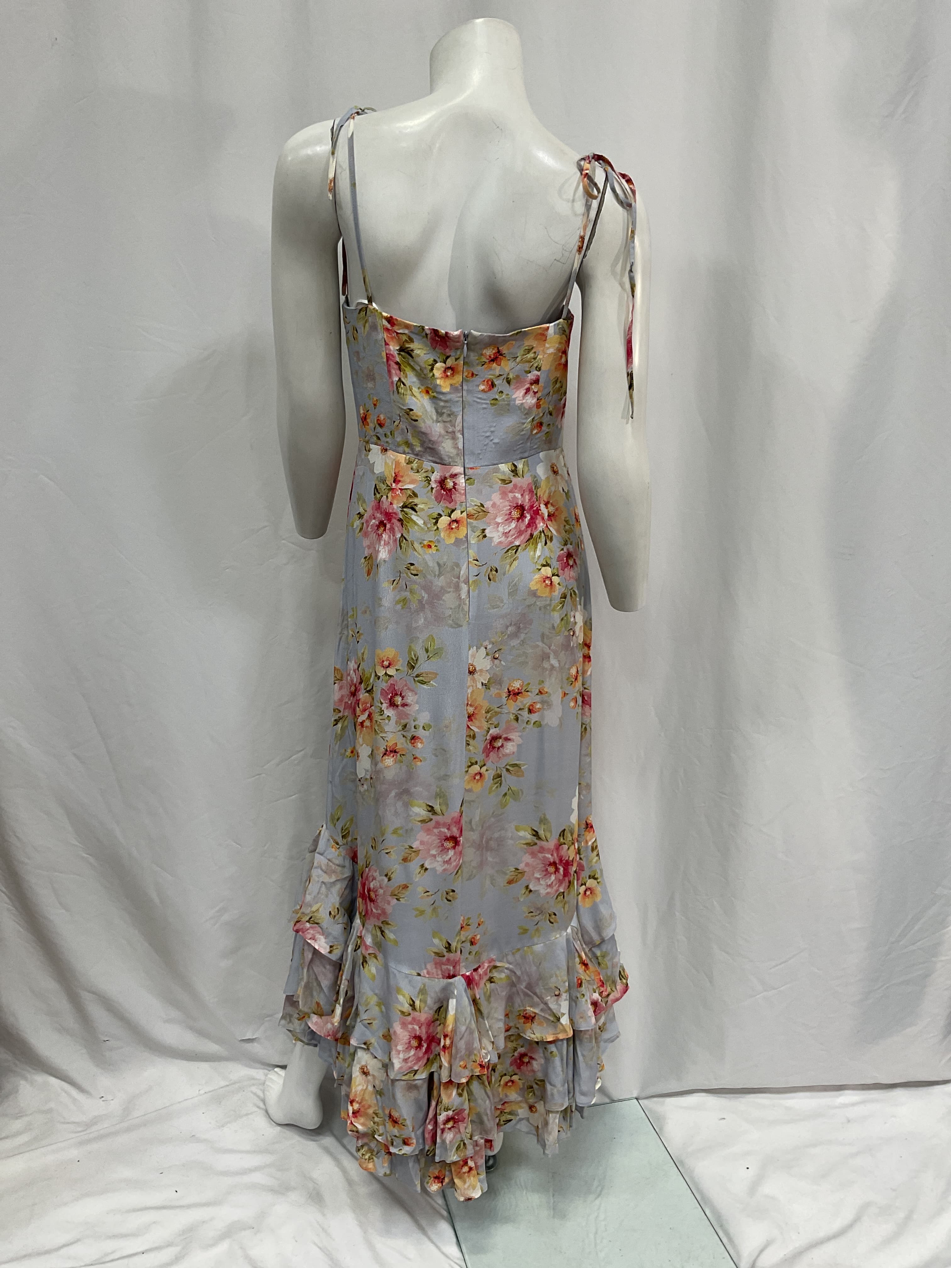 Baxter Maxi Dress In New Day Blue - Image 3