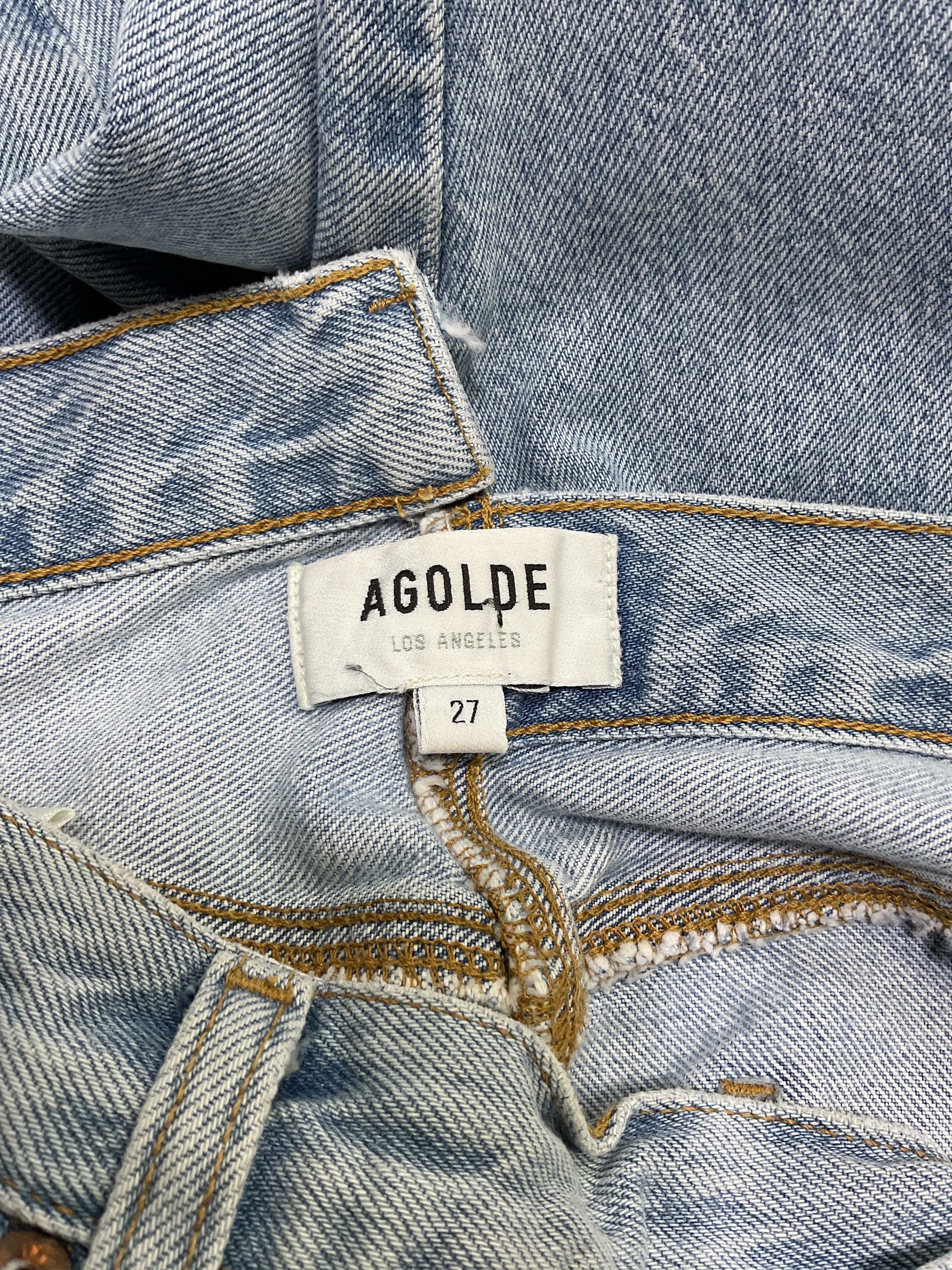 Crisscross Straight Legged Jeans - Image 4