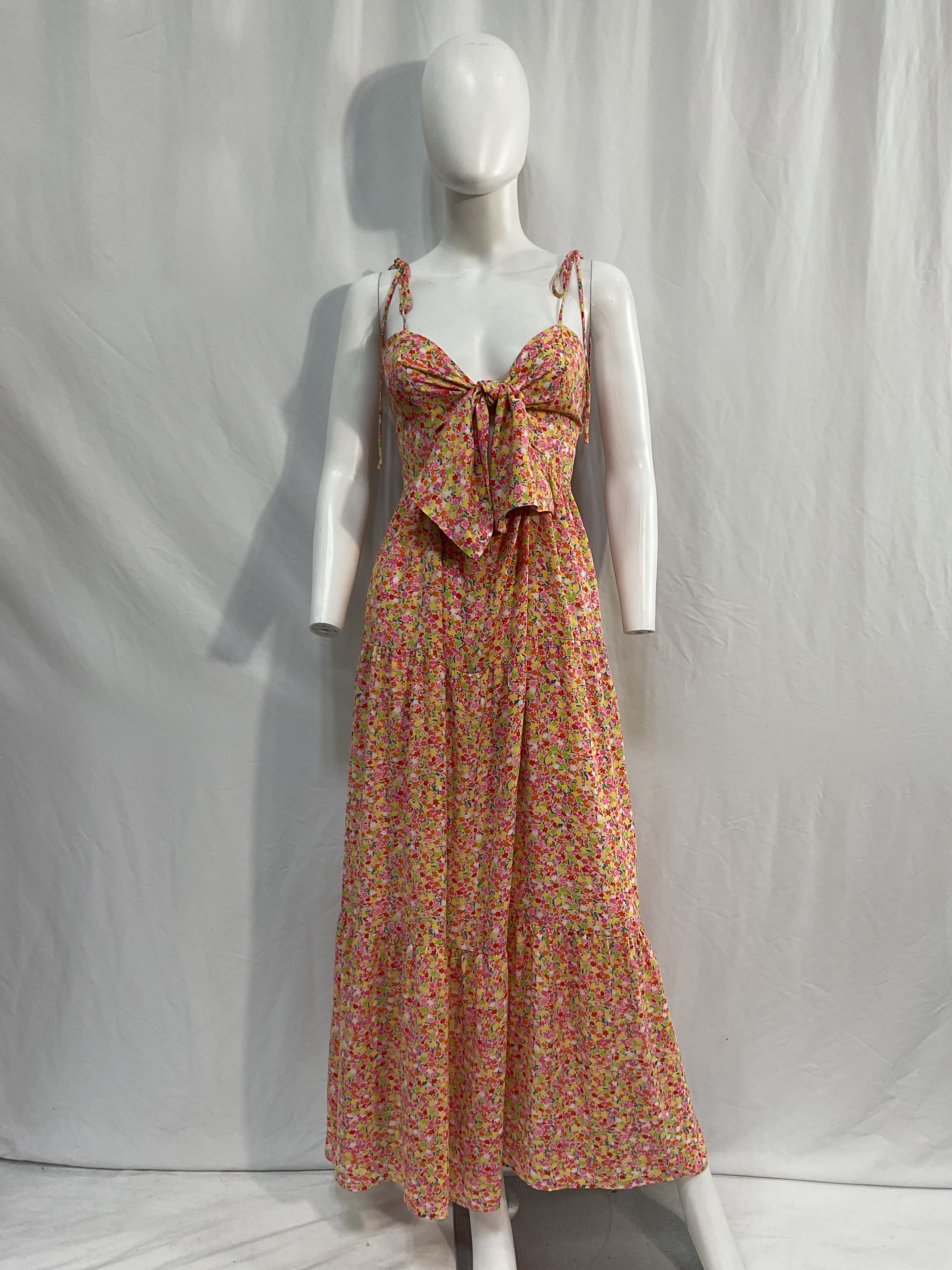 Sonnett Maxi Dress In Beachy Blossom - Image 2