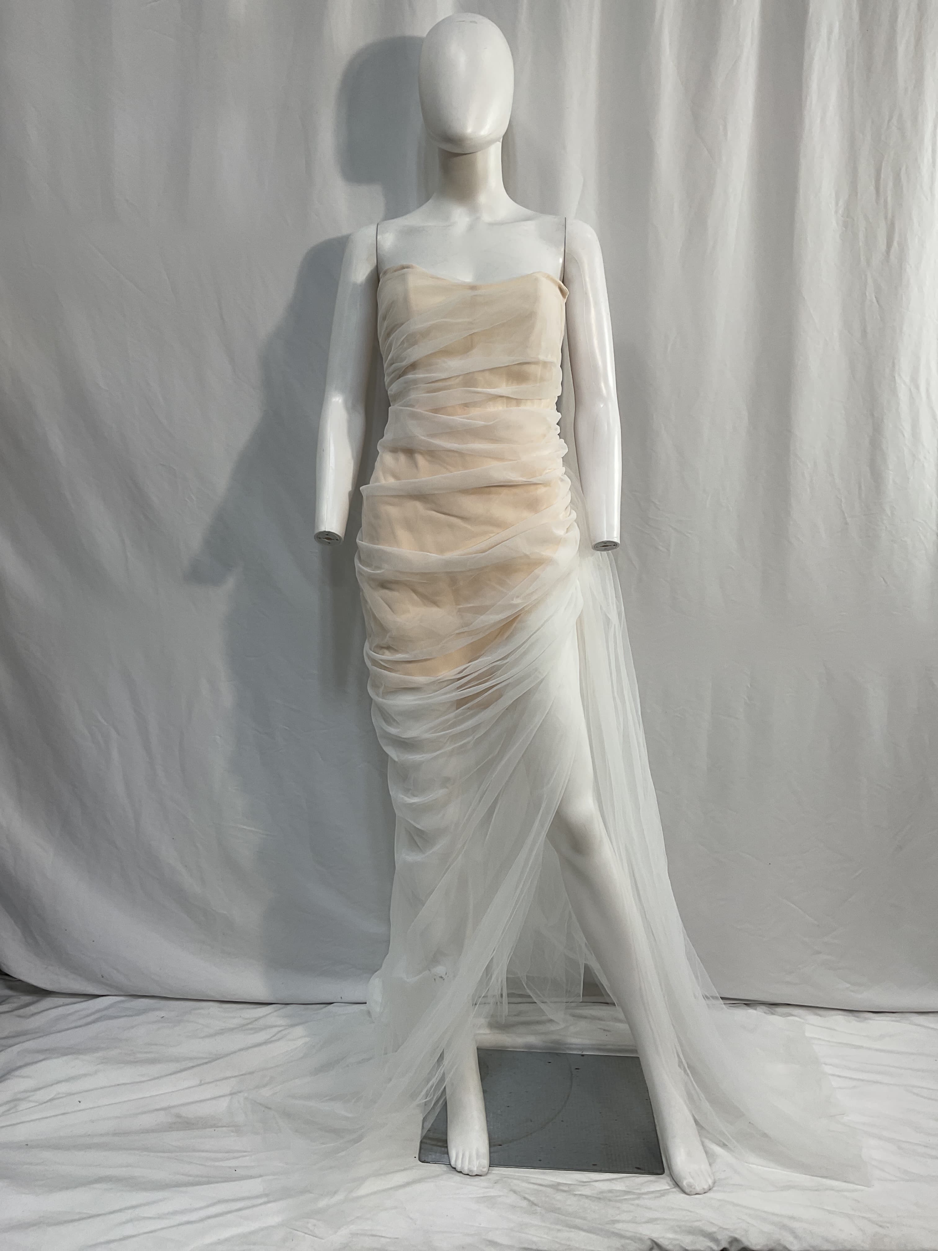 Cleo Gown In Blanc - Image 2