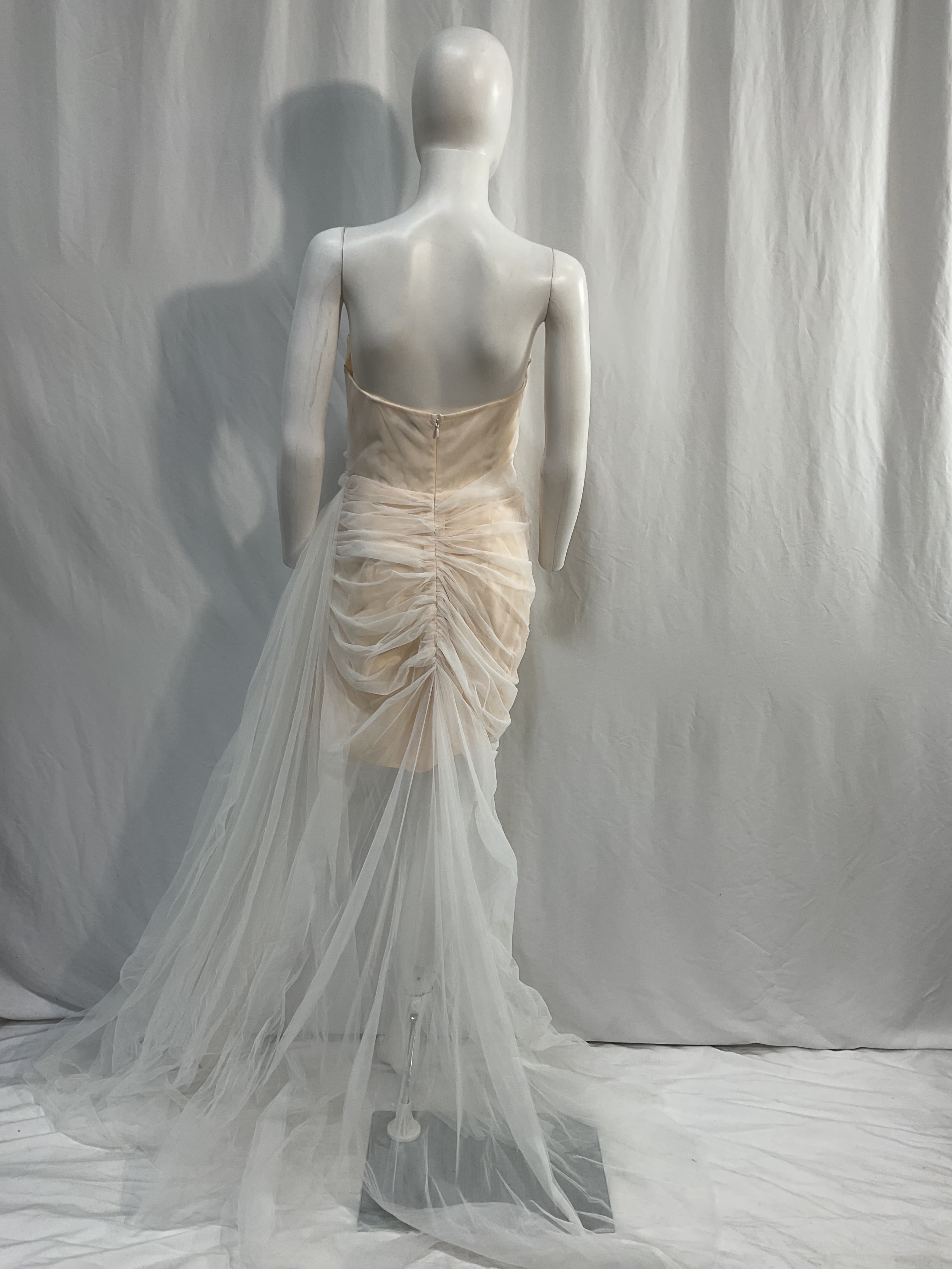 Cleo Gown In Blanc - Image 3