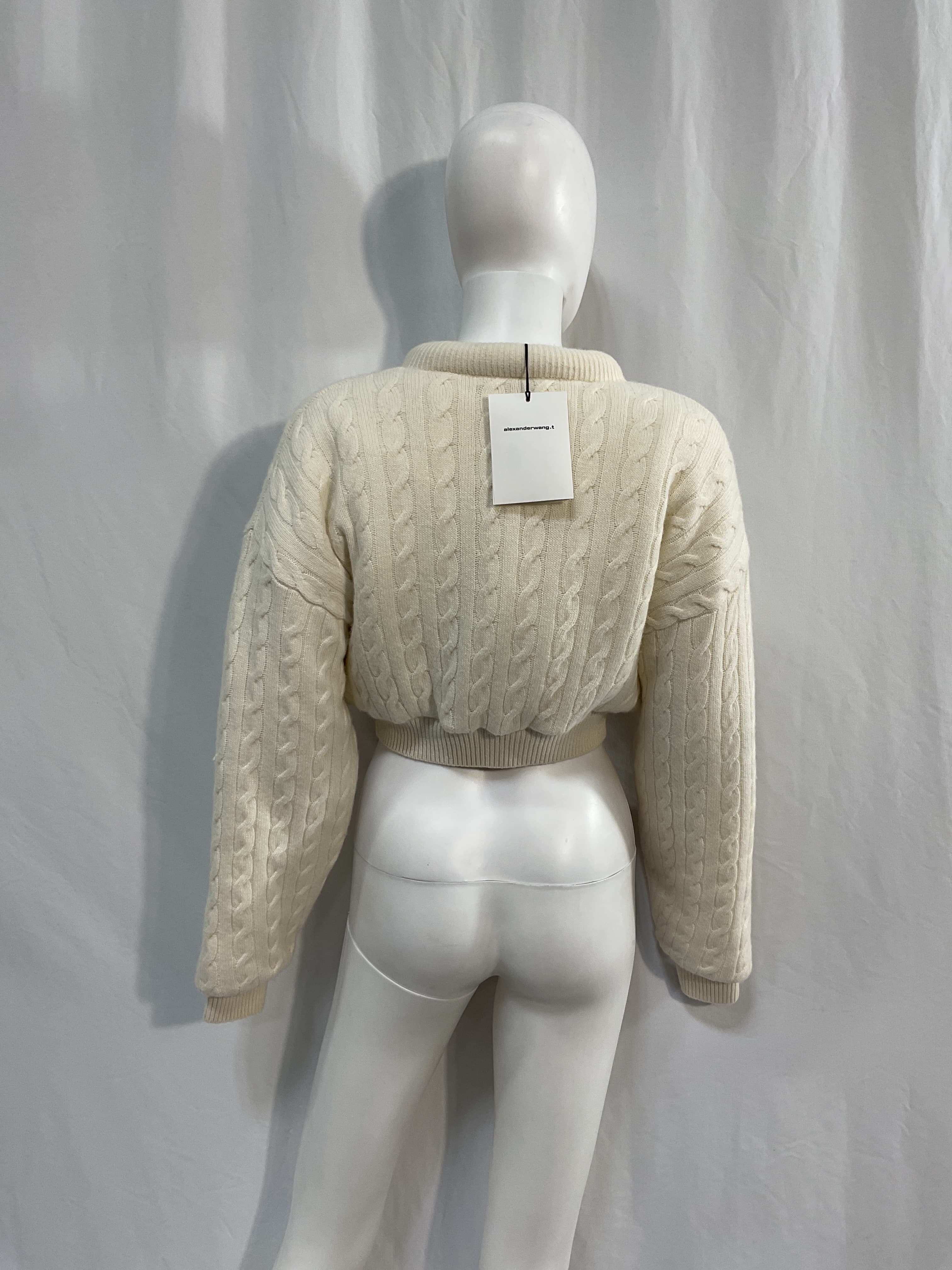 Padded Long Sleeve Cardigan - Image 3
