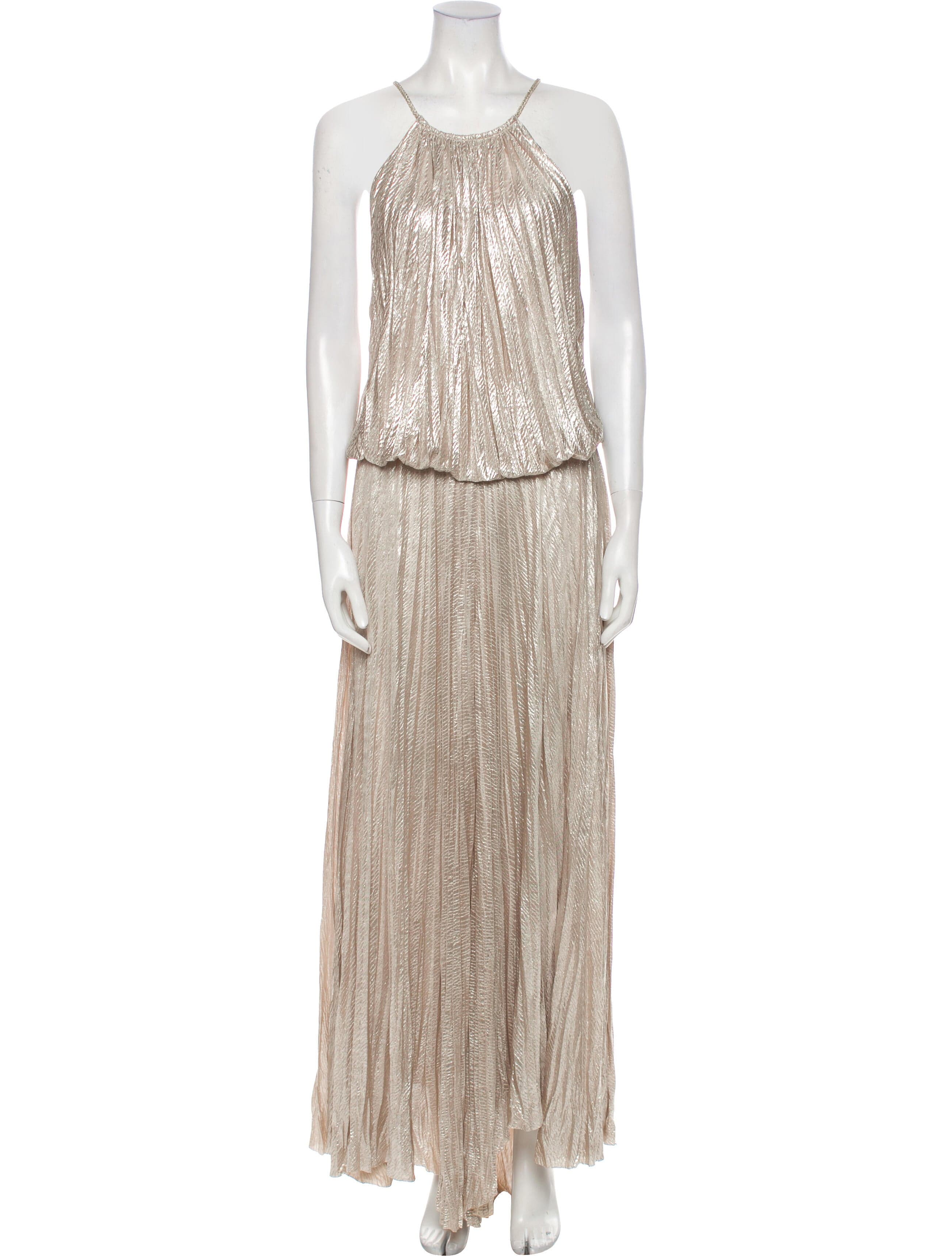 Halterneck Long Dress - Image 1