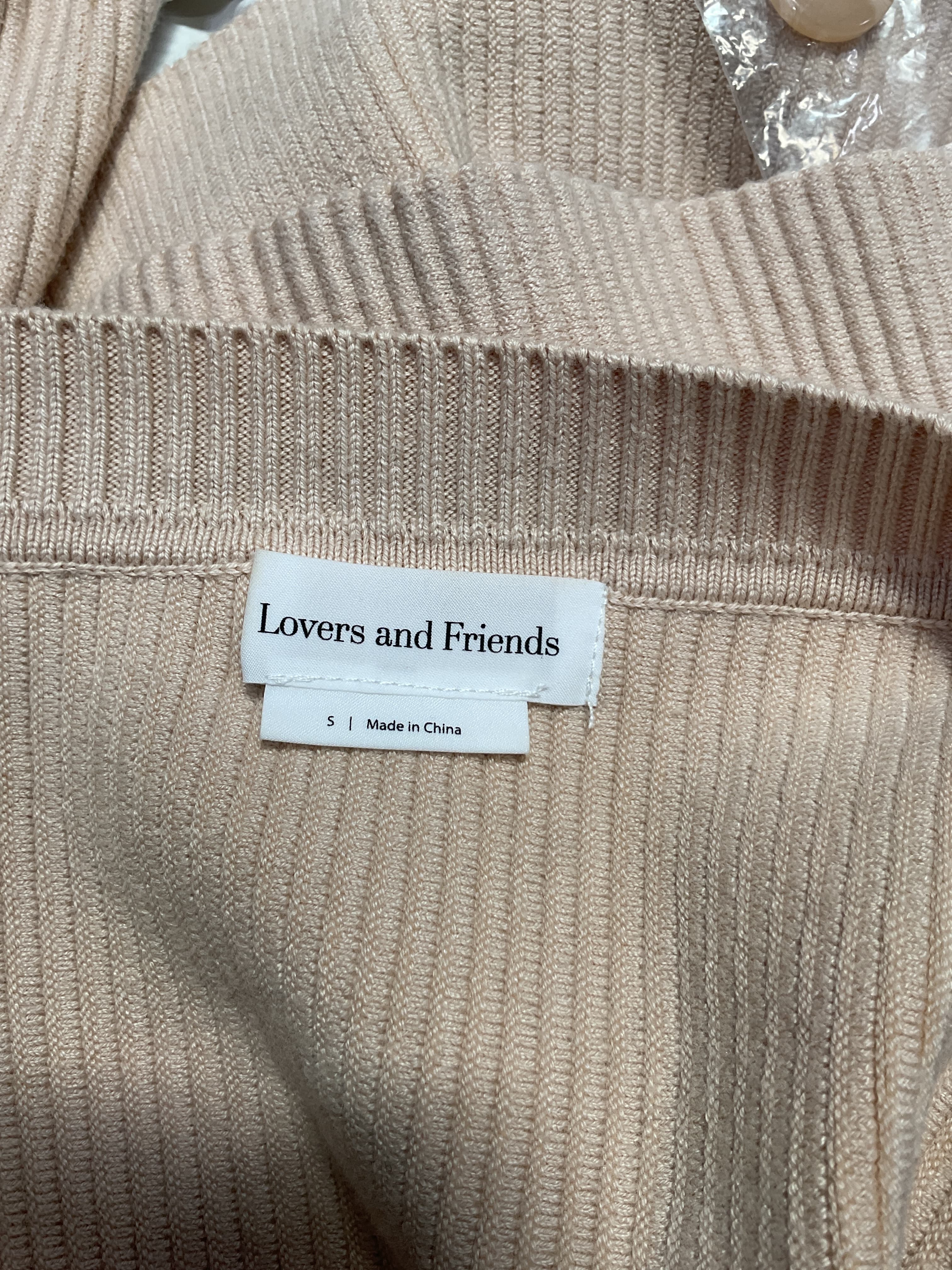 Cropped Ribbed Cardigan - Image 4