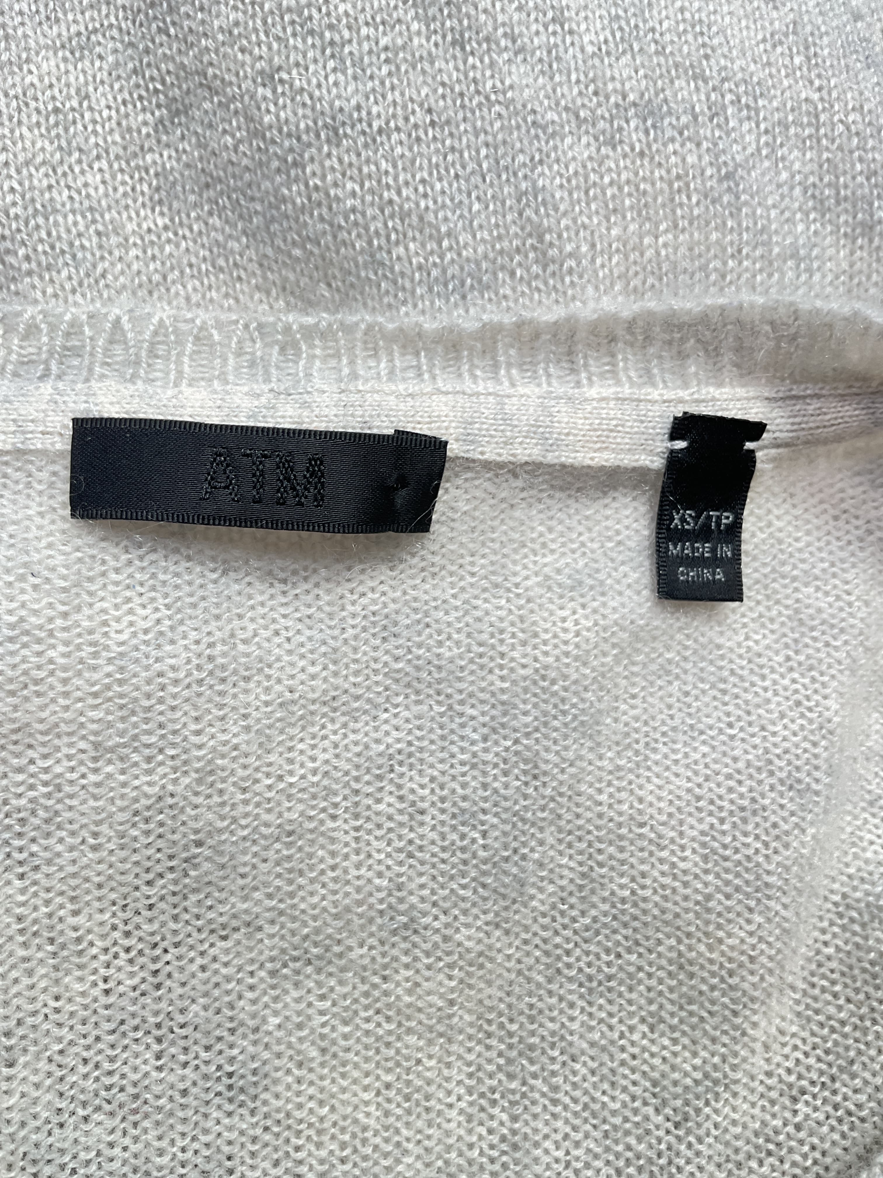 Cashmere V-Neck Sweater - Image 4