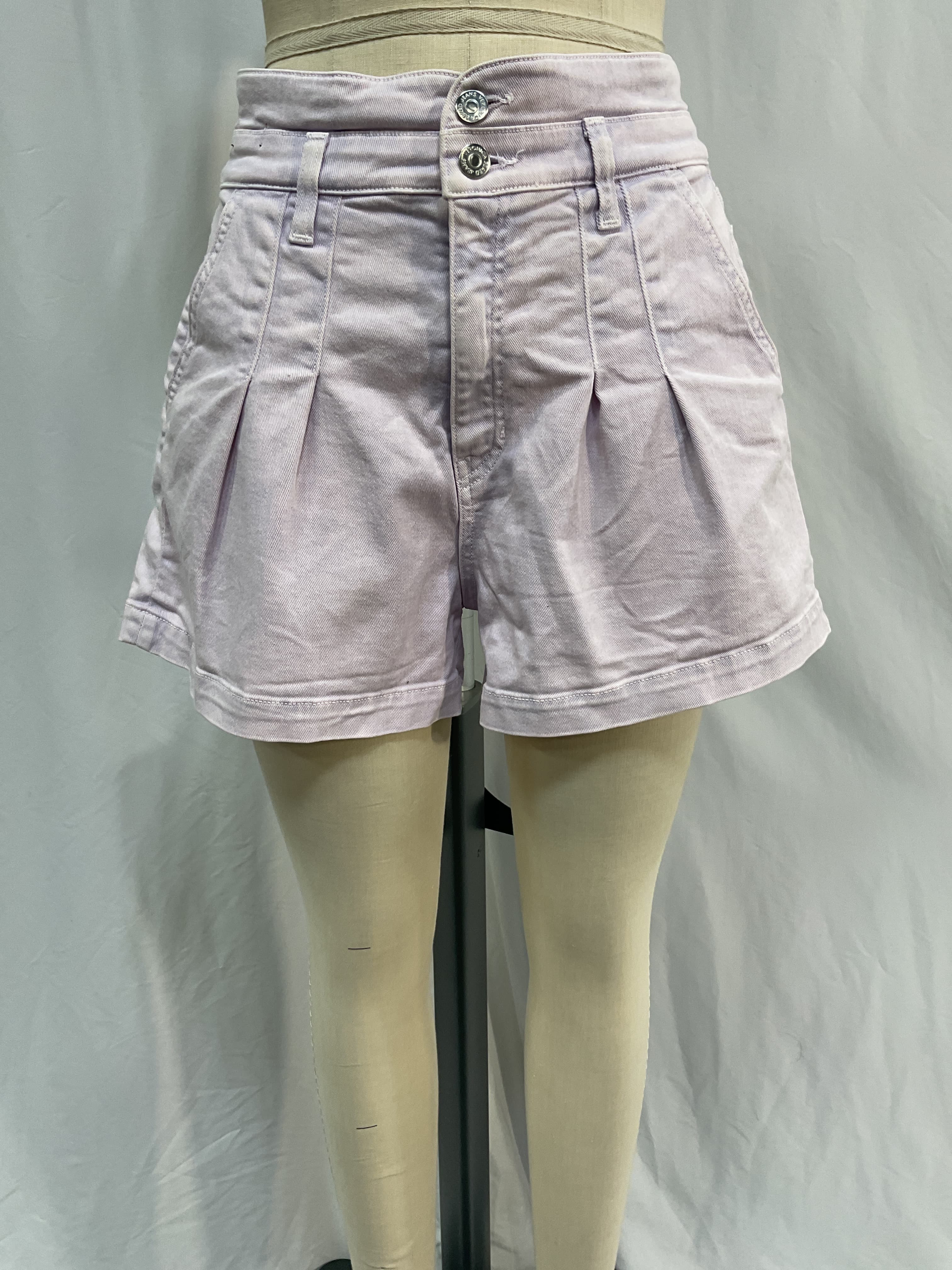 Jaylen Pleated Denim Shorts - Image 2