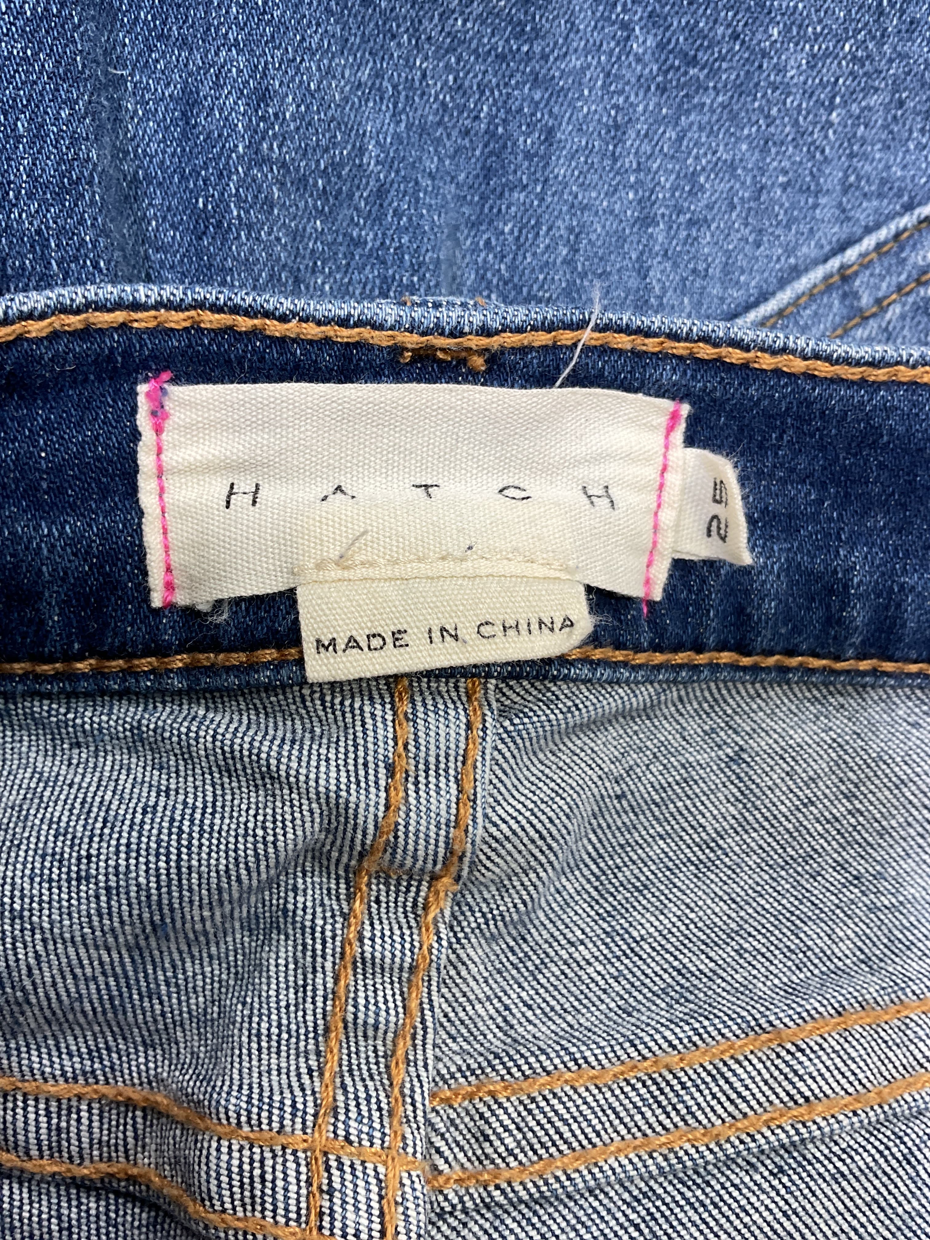 The Slim Maternity Jean In Indigo - Image 4