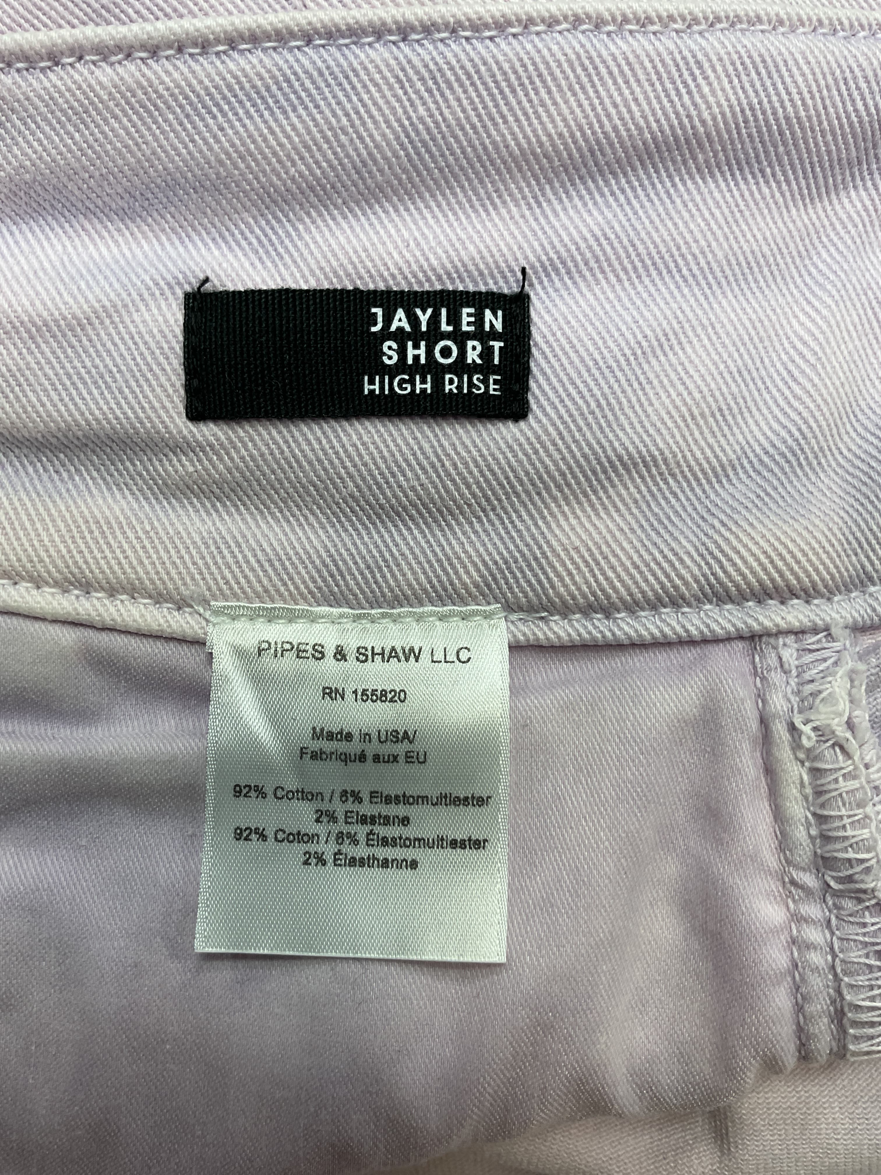 Jaylen Pleated Denim Shorts - Image 3