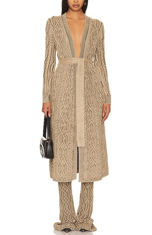 Adaline Cardigan In Washed Tan - Image 1