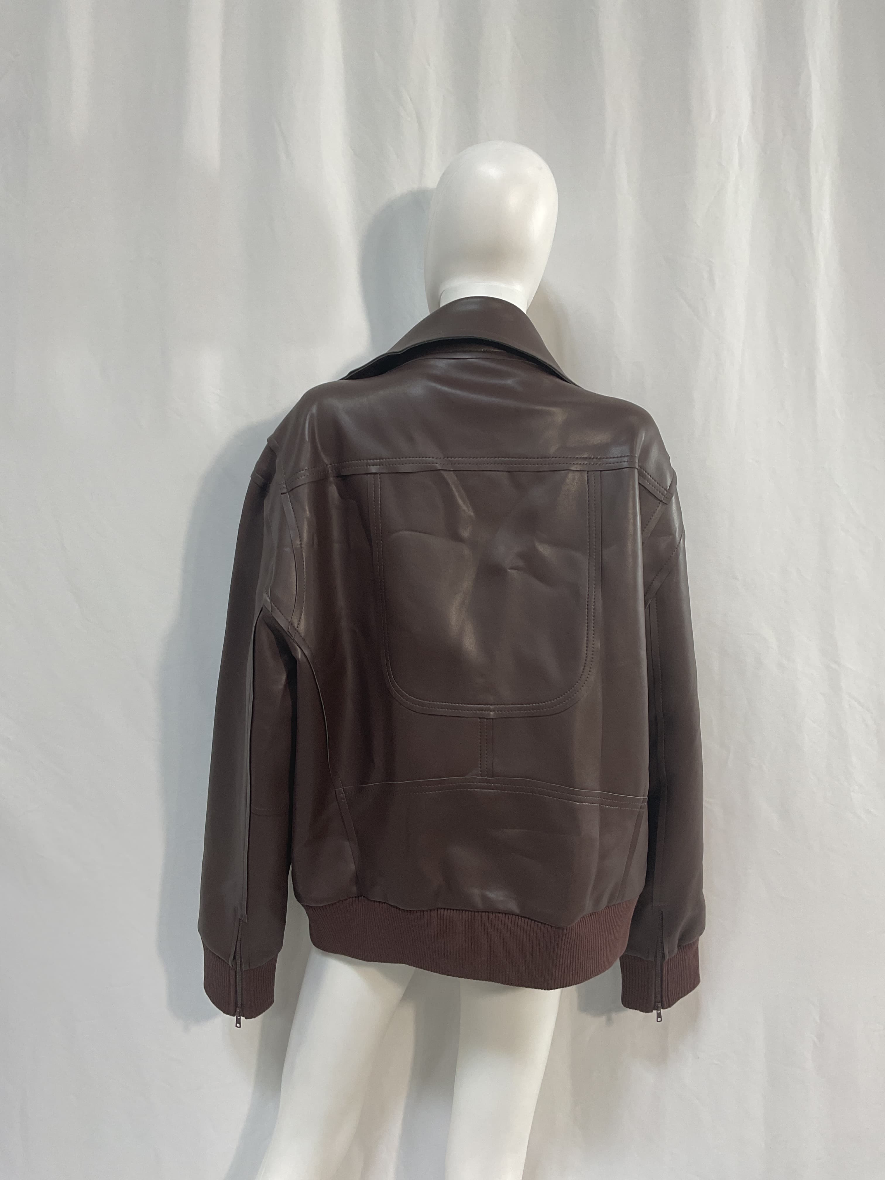 Oversized Moto Jacket - Image 2