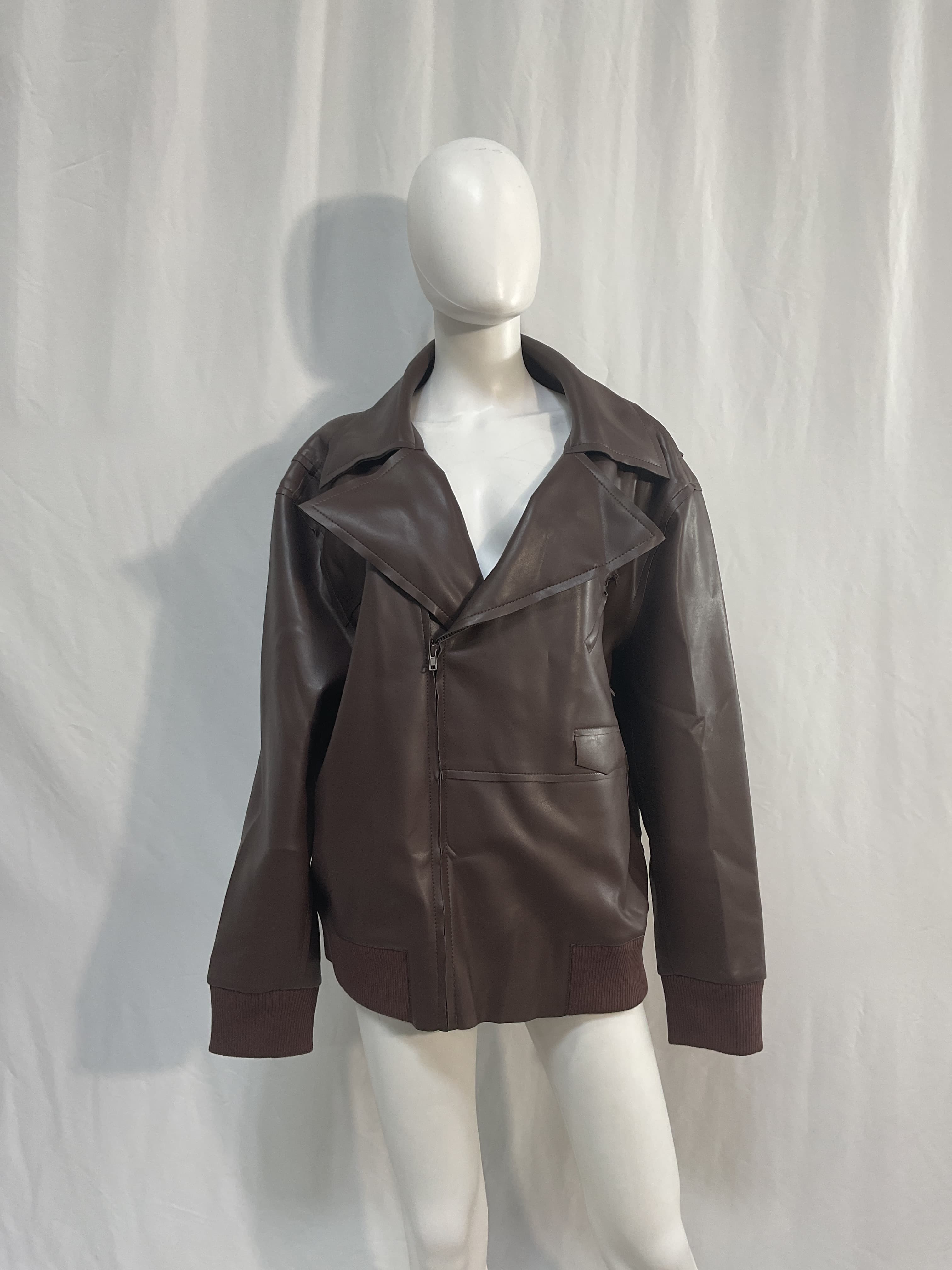 Oversized Moto Jacket - Image 3