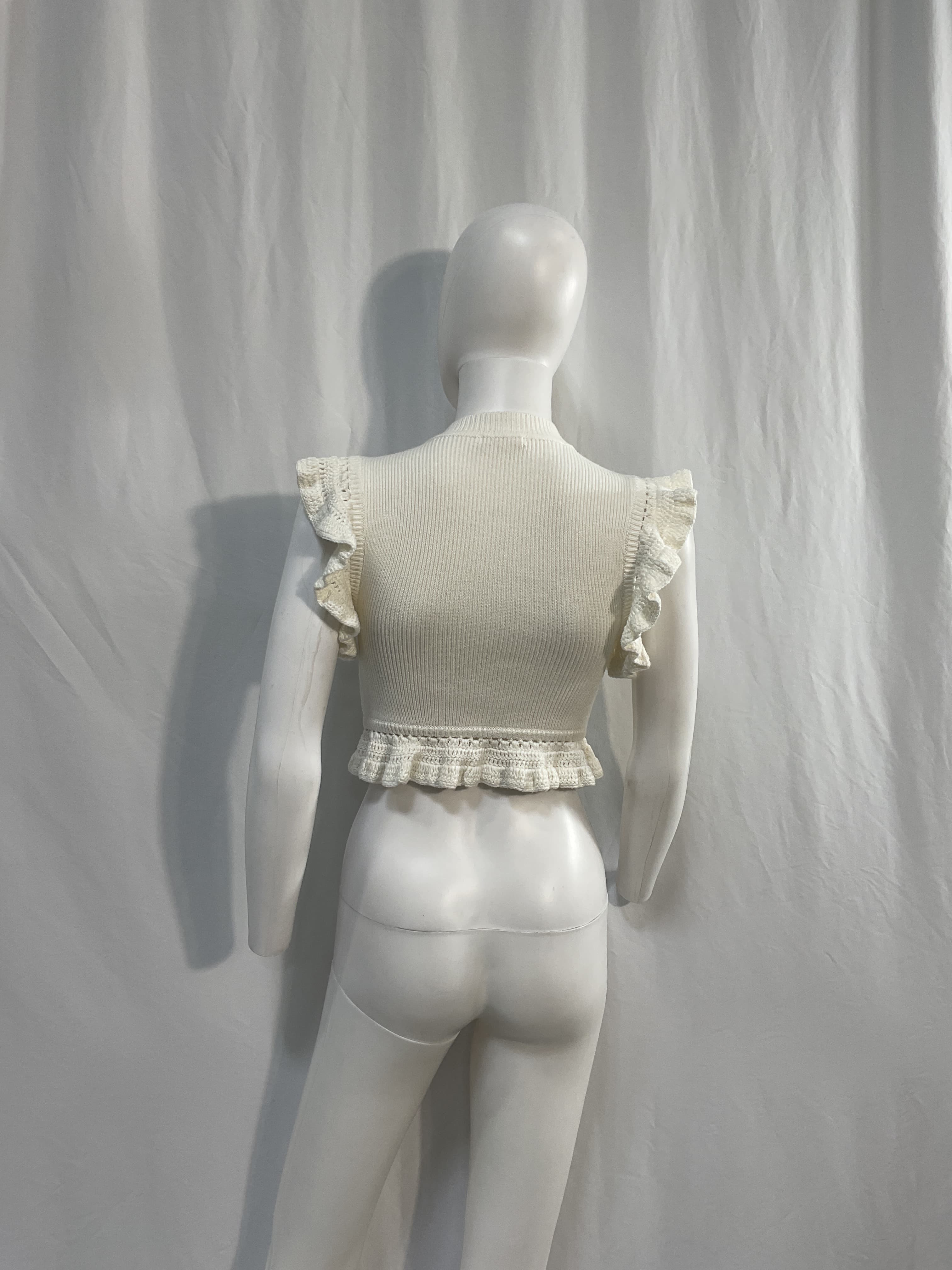 Zanea Ruffle Top - Image 2