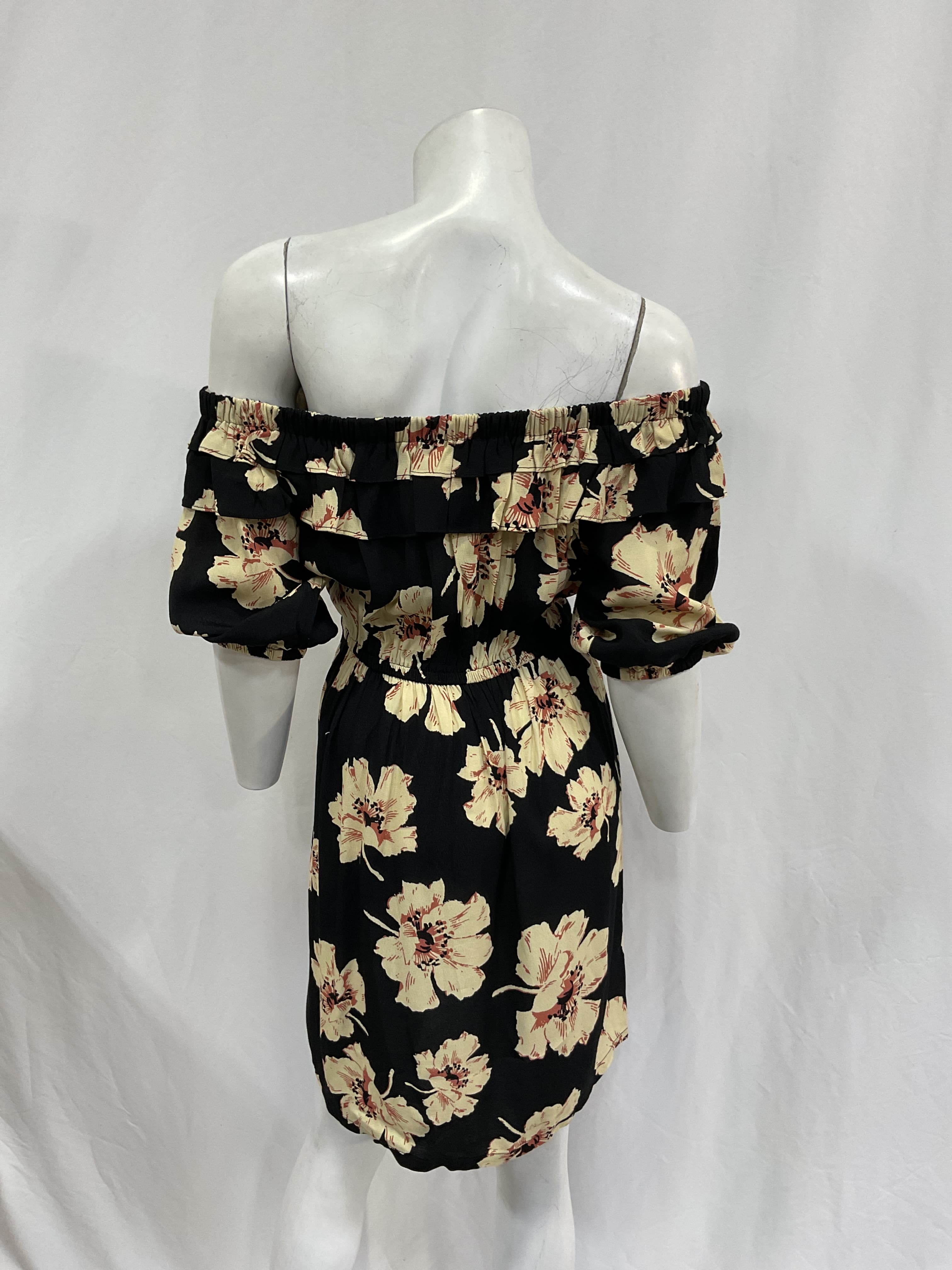 Kiara Floral Print Mini Dress - Image 3